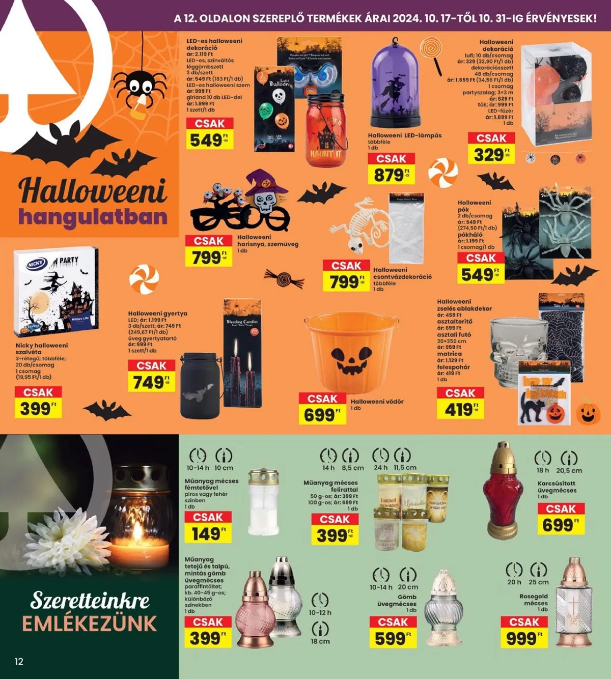 Interspar akciós újság 10.17–10.23 – 12. oldal