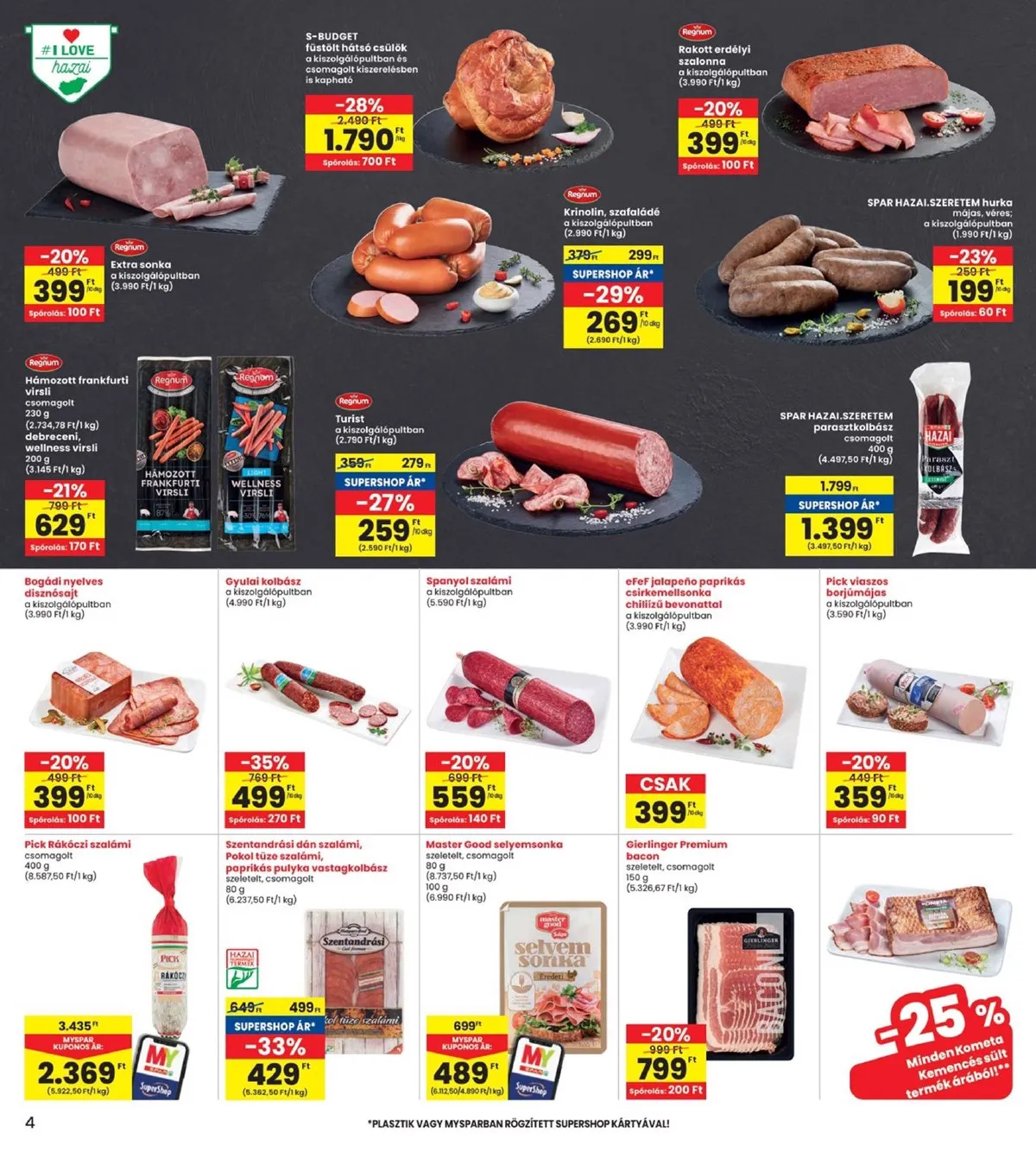 Interspar akciós újság 10.17–10.23 – 4. oldal
