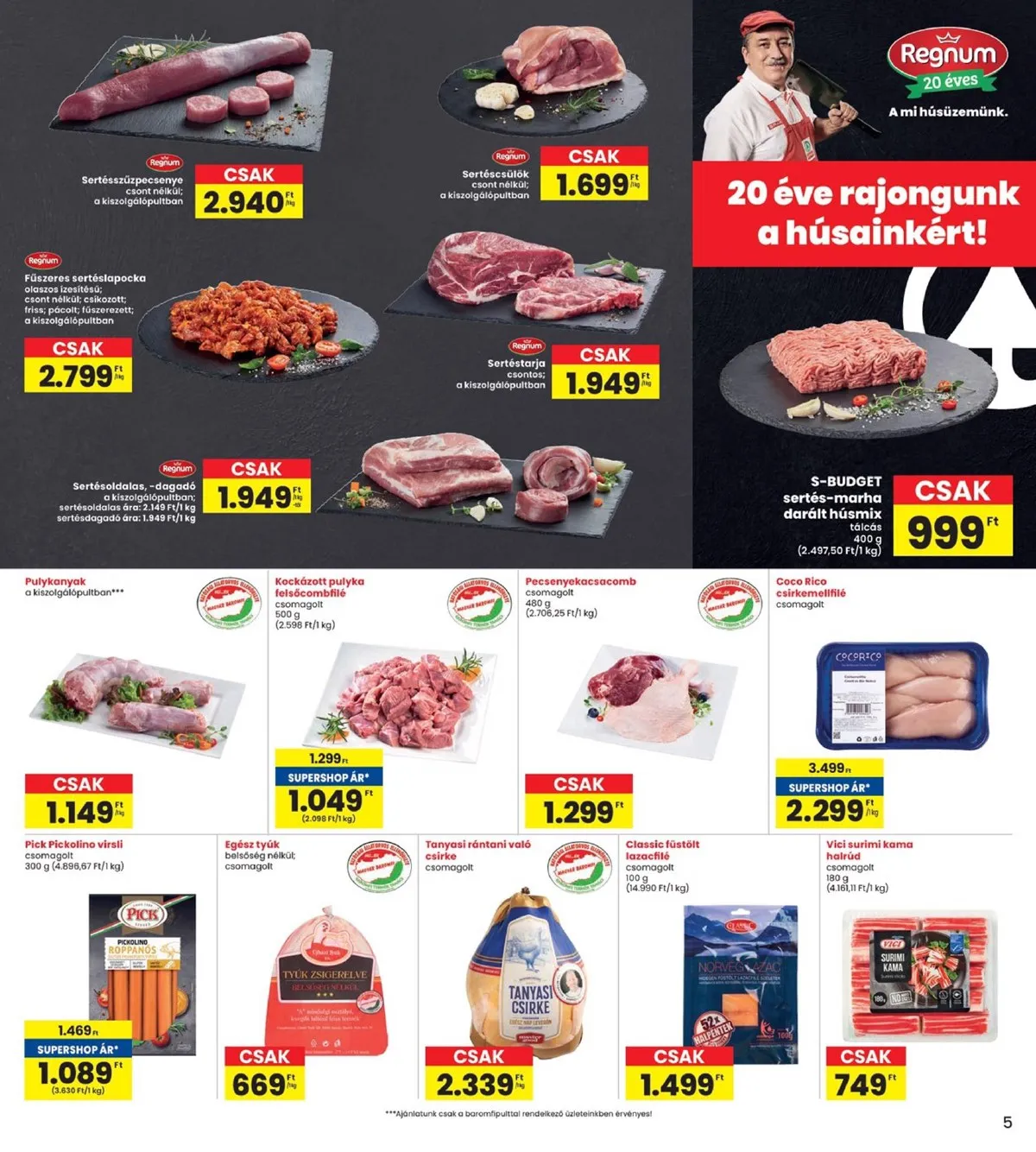 Interspar akciós újság 10.17–10.23 – 5. oldal