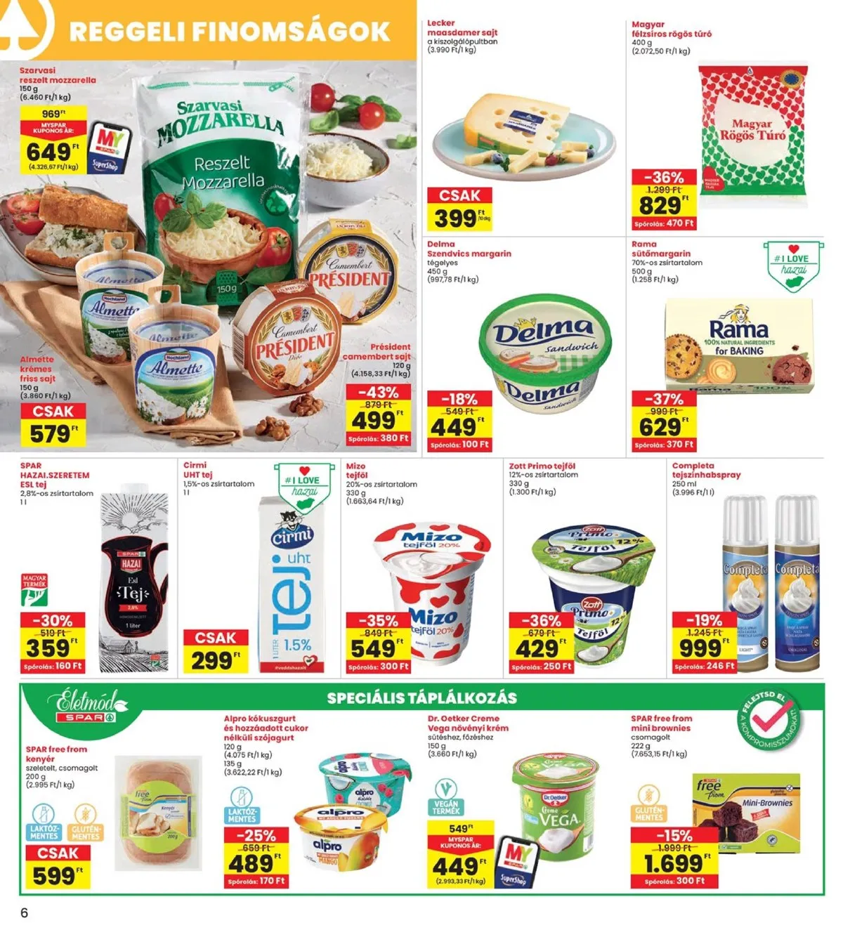 Interspar akciós újság 10.17–10.23 – 6. oldal