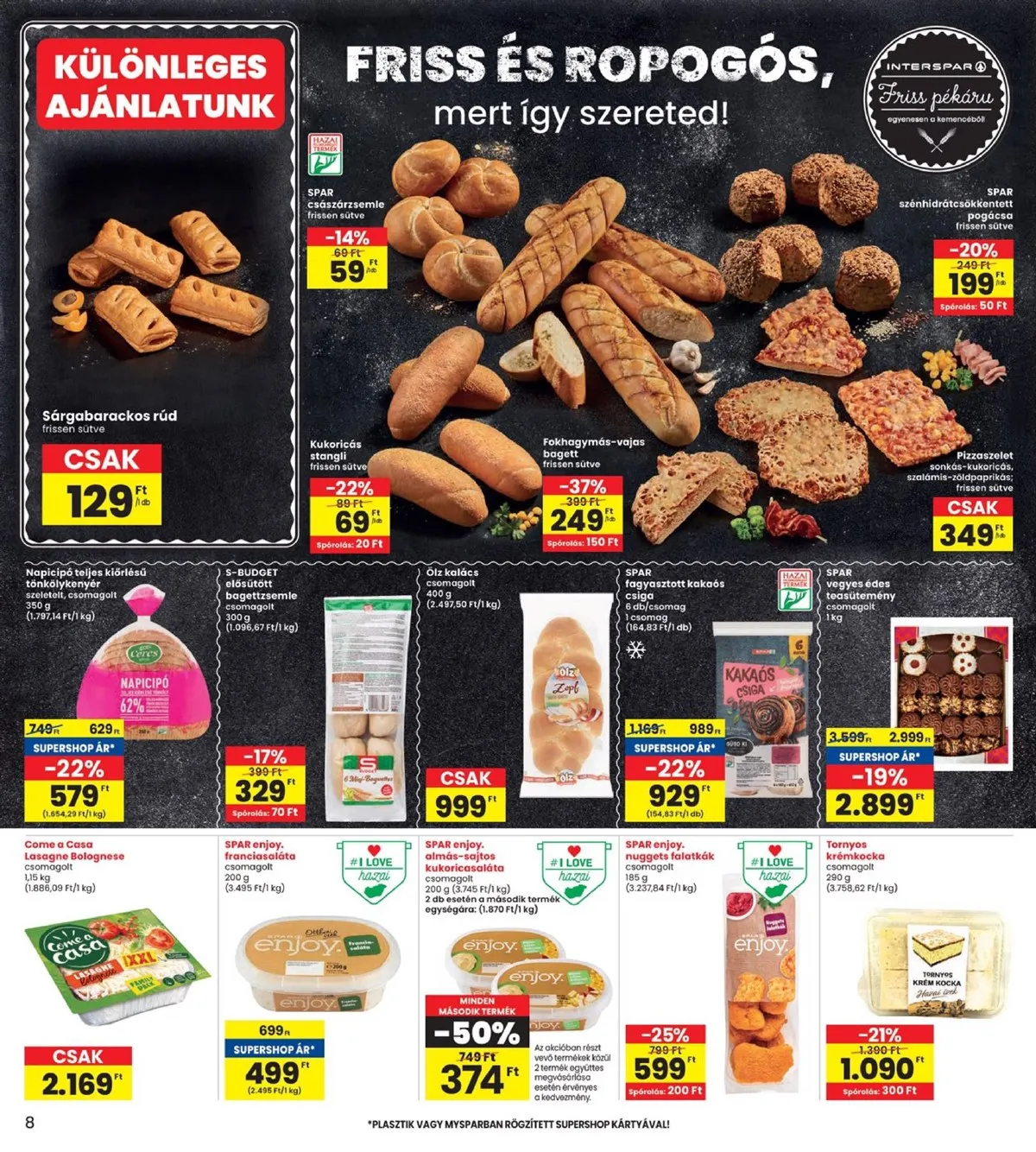 Interspar akciós újság 10.17–10.23 – 8. oldal
