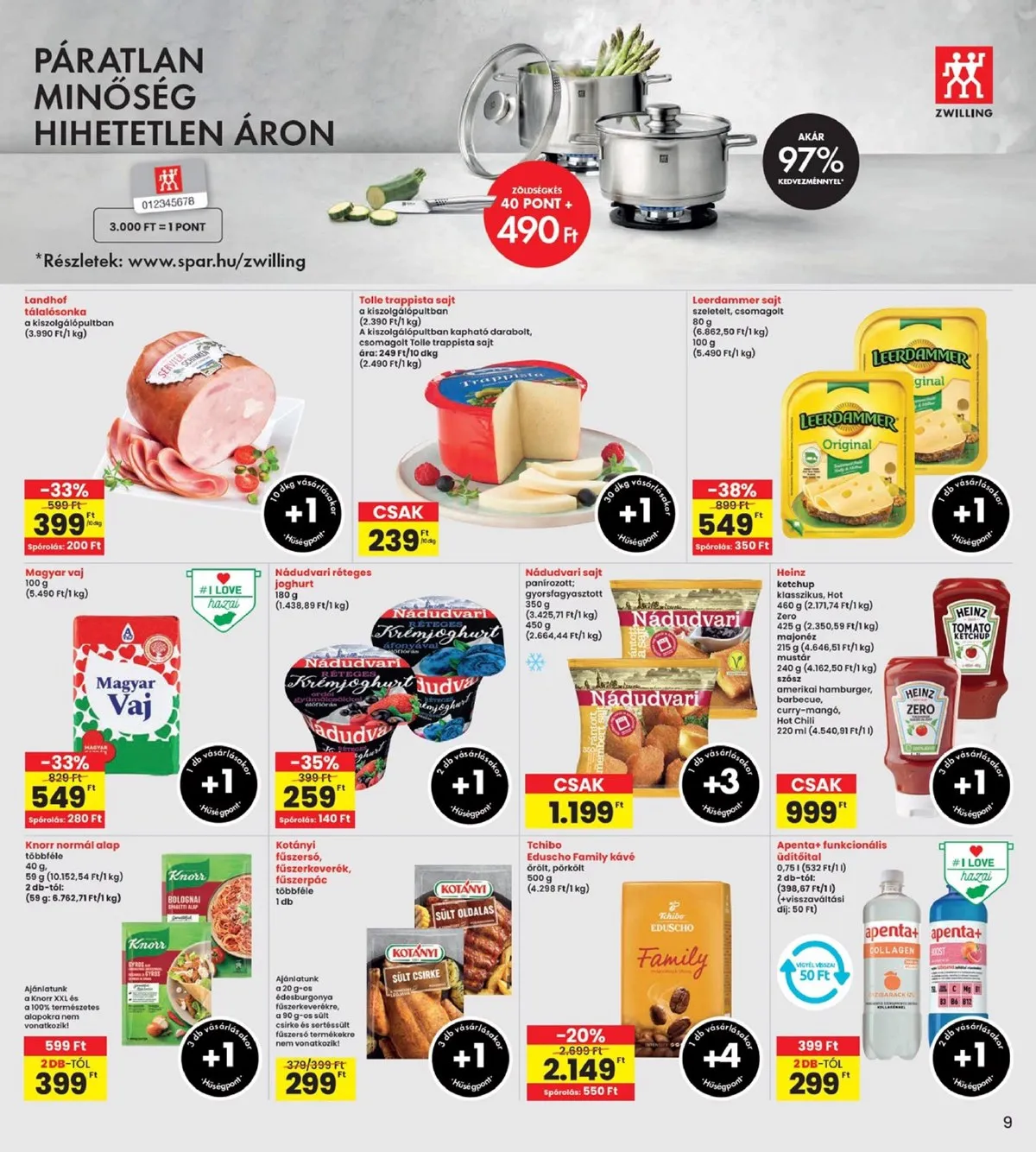Interspar akciós újság 10.17–10.23 – 9. oldal