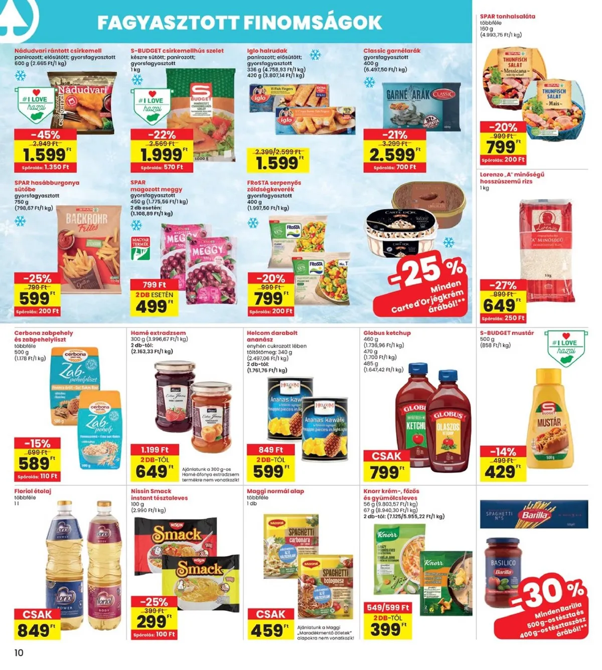 Interspar akciós újság 10.24–10.30 – 10. oldal