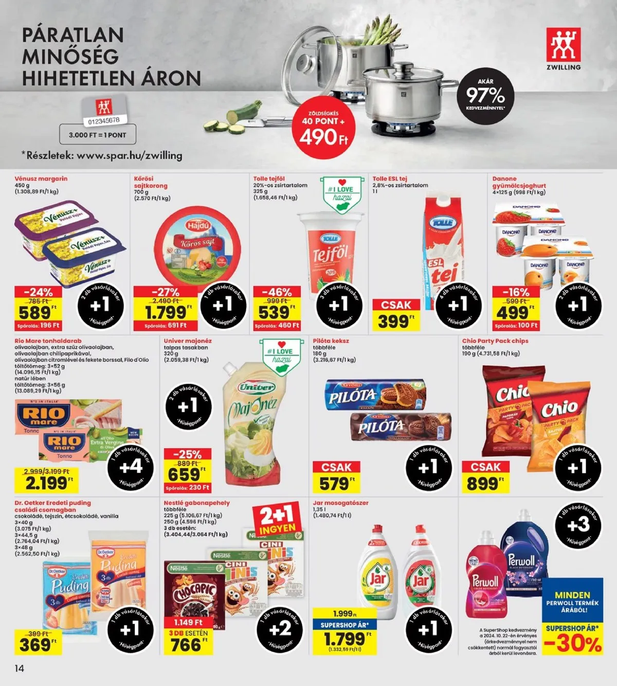 Interspar akciós újság 10.24–10.30 – 14. oldal