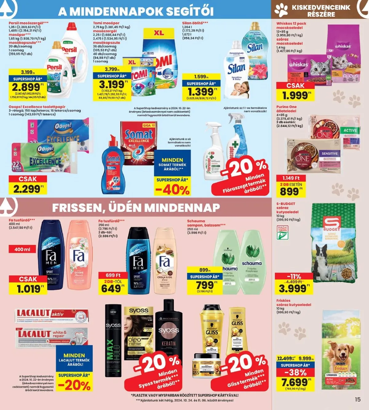 Interspar akciós újság 10.24–10.30 – 15. oldal