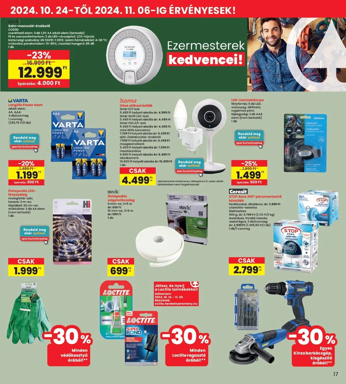 Interspar akciós újság 10.24–10.30 – 17. oldal