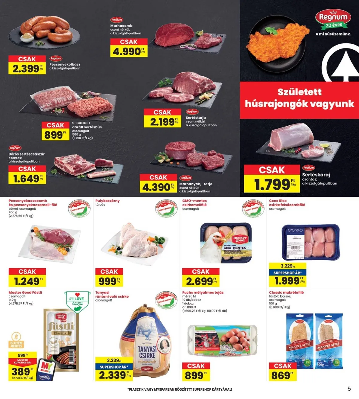 Interspar akciós újság 10.24–10.30 – 5. oldal