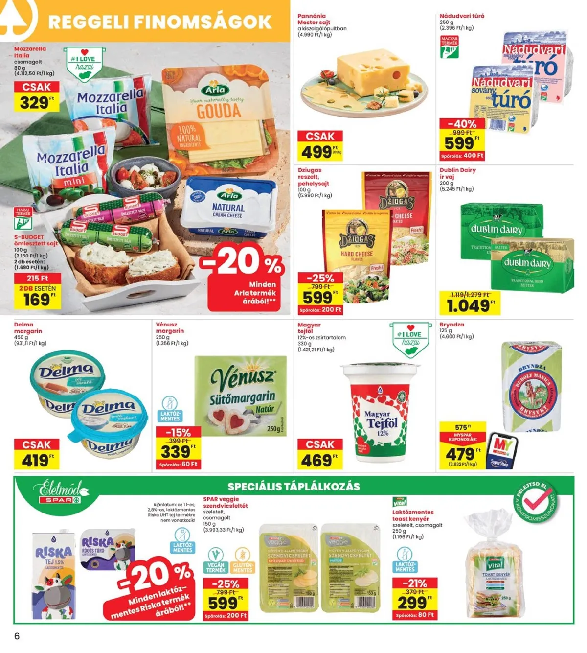 Interspar akciós újság 10.24–10.30 – 6. oldal