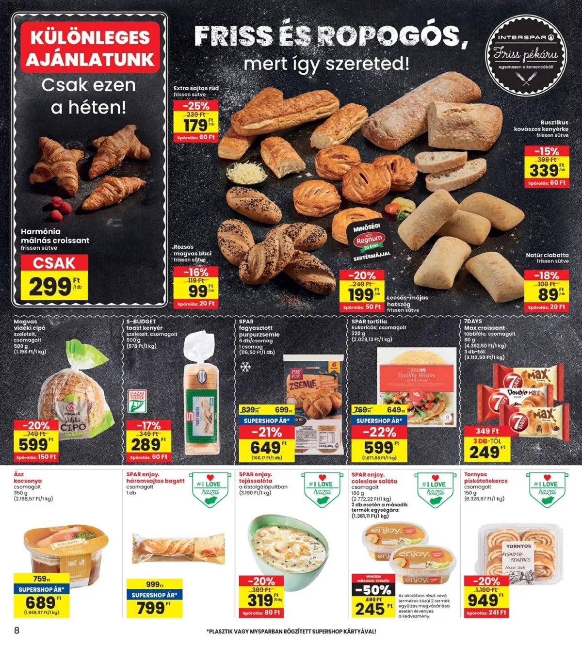 Interspar akciós újság 10.24–10.30 – 8. oldal