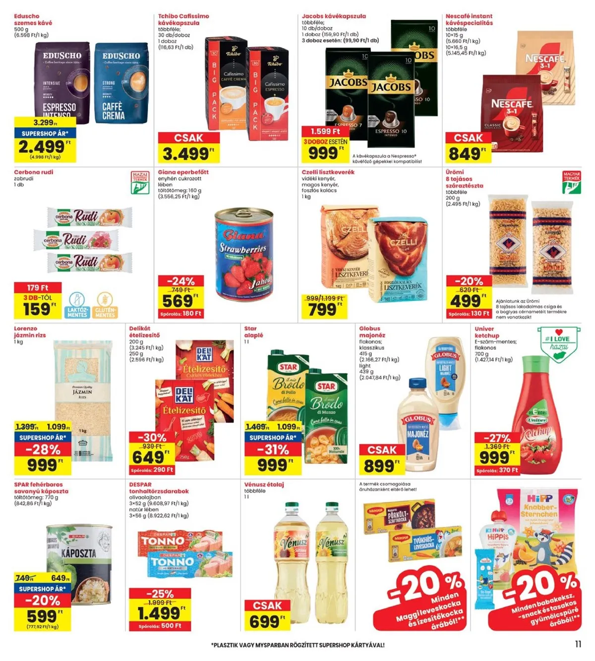 Interspar akciós újság 10.31–11.06 – 11. oldal