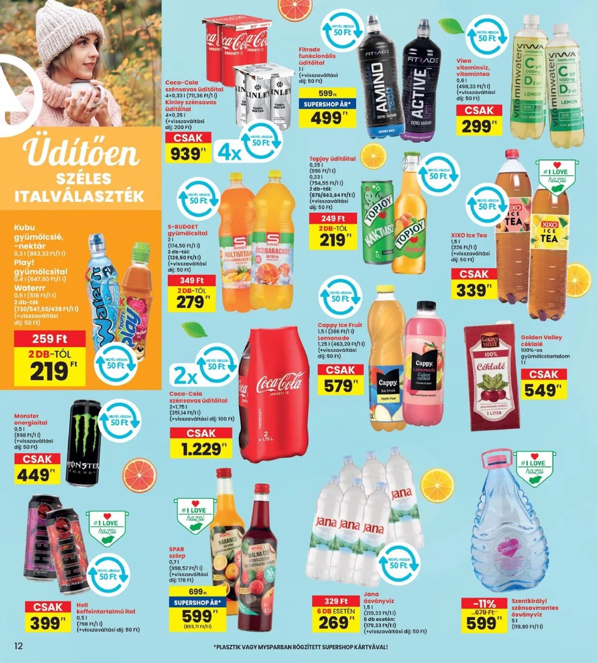 Interspar akciós újság 10.31–11.06 – 12. oldal