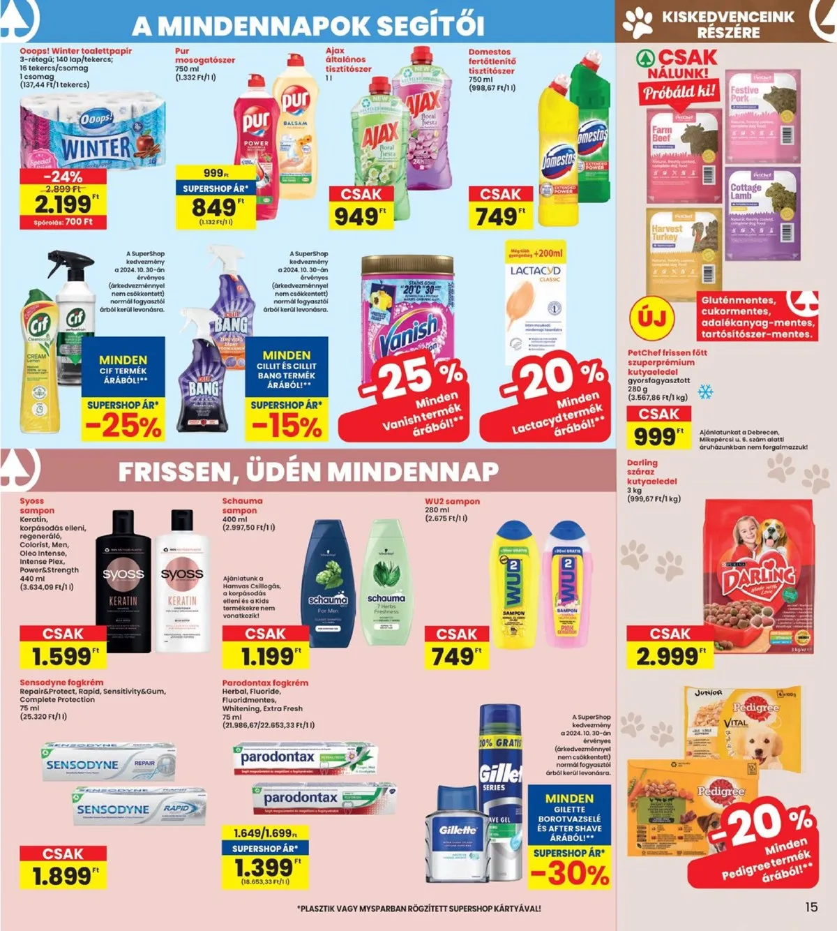 Interspar akciós újság 10.31–11.06 – 15. oldal