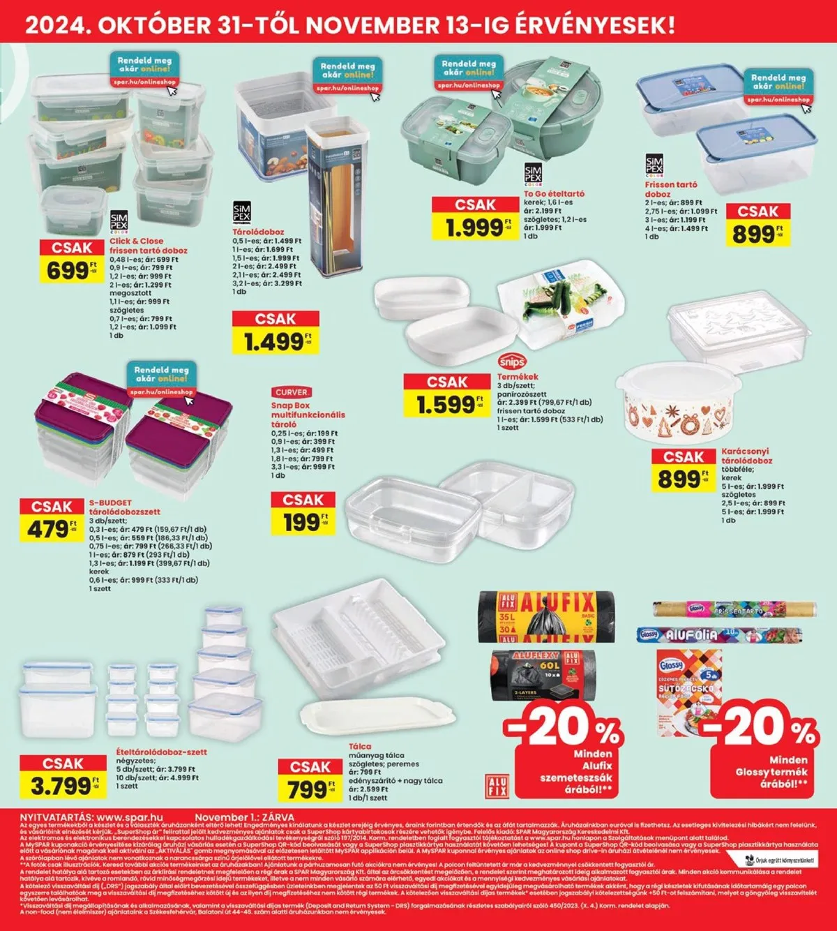 Interspar akciós újság 10.31–11.06 – 17. oldal