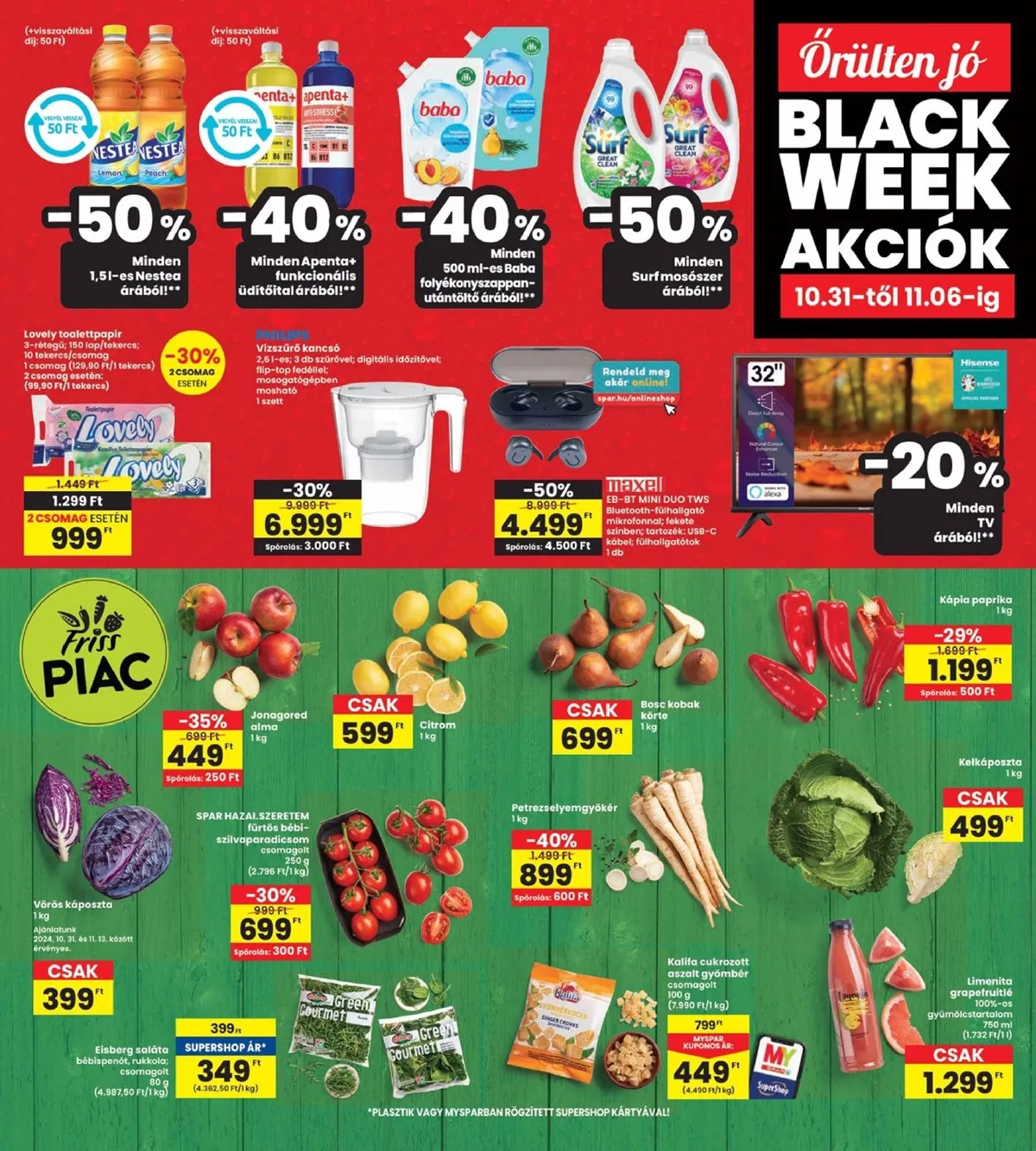 Interspar akciós újság 10.31–11.06 – 20. oldal
