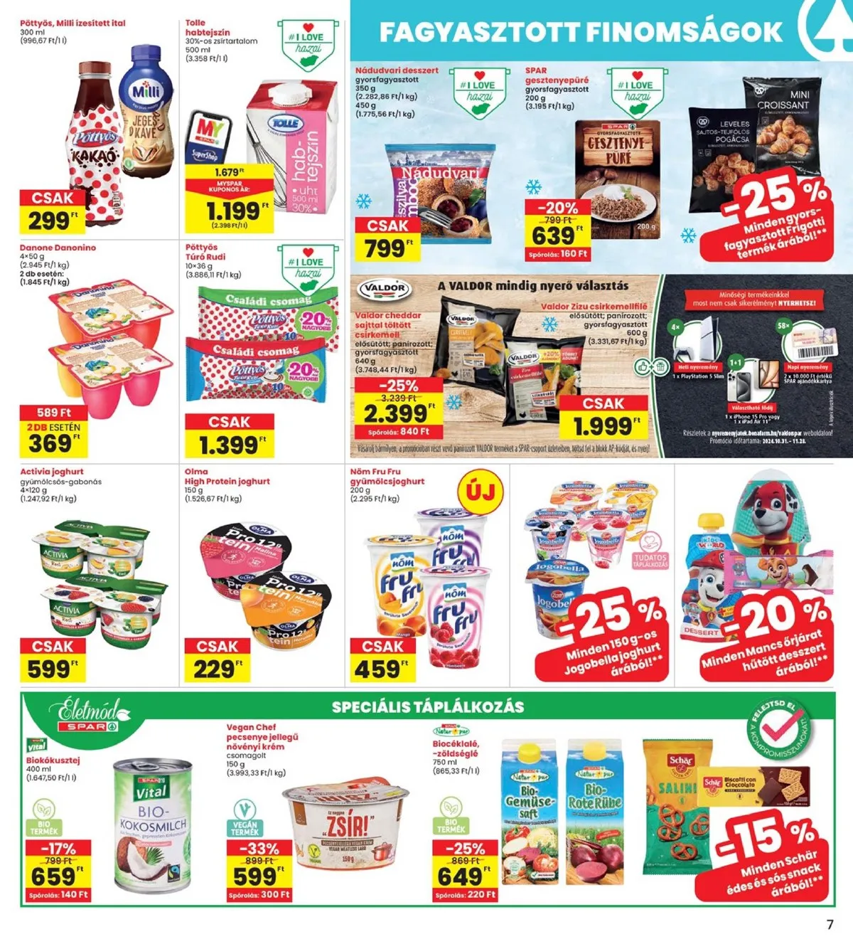Interspar akciós újság 10.31–11.06 – 7. oldal