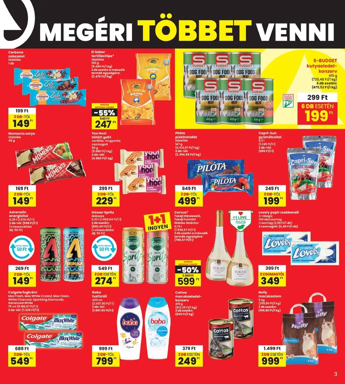 Interspar akciós újság 11.07–11.13 – 3. oldal