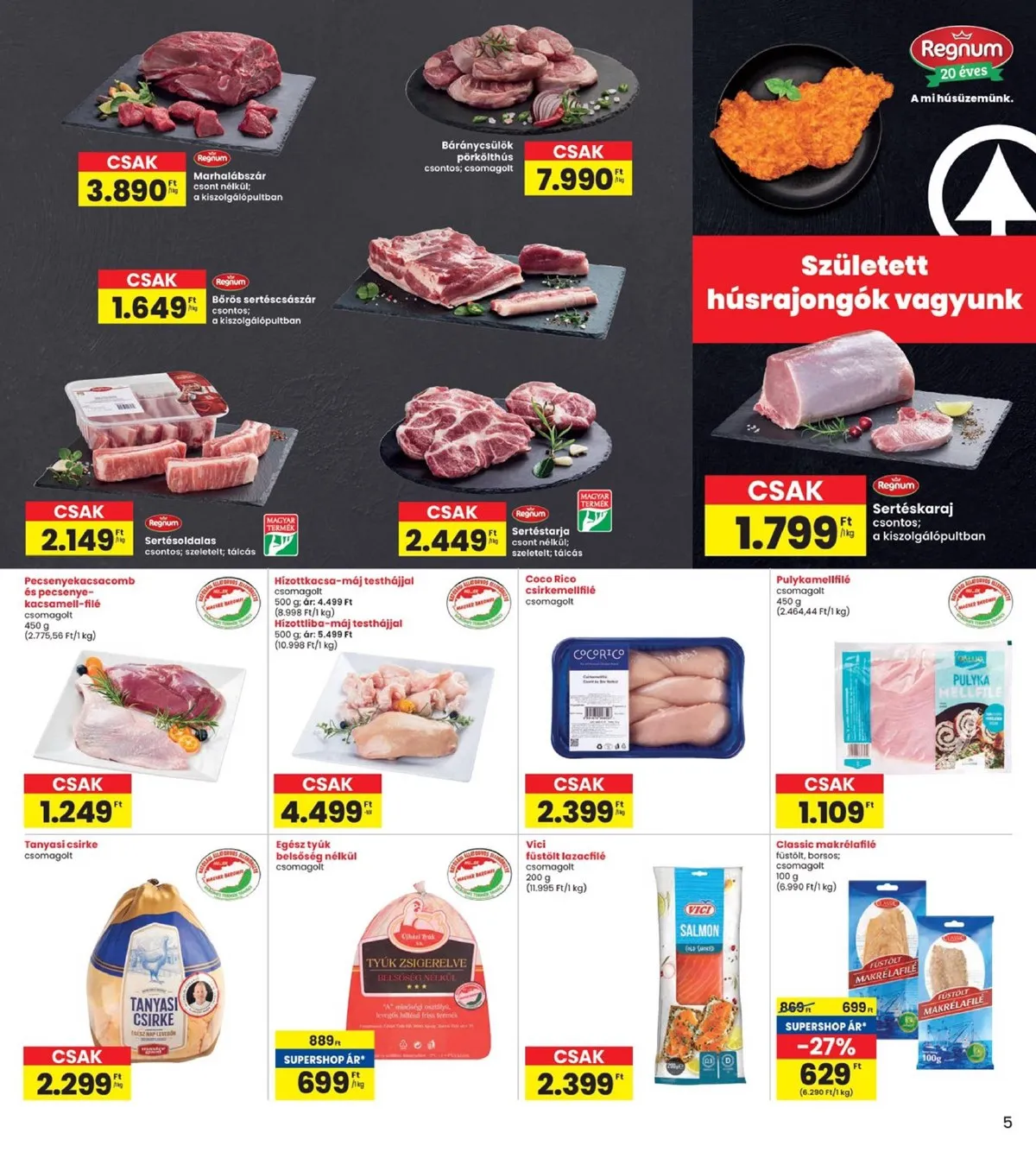 Interspar akciós újság 11.07–11.13 – 5. oldal