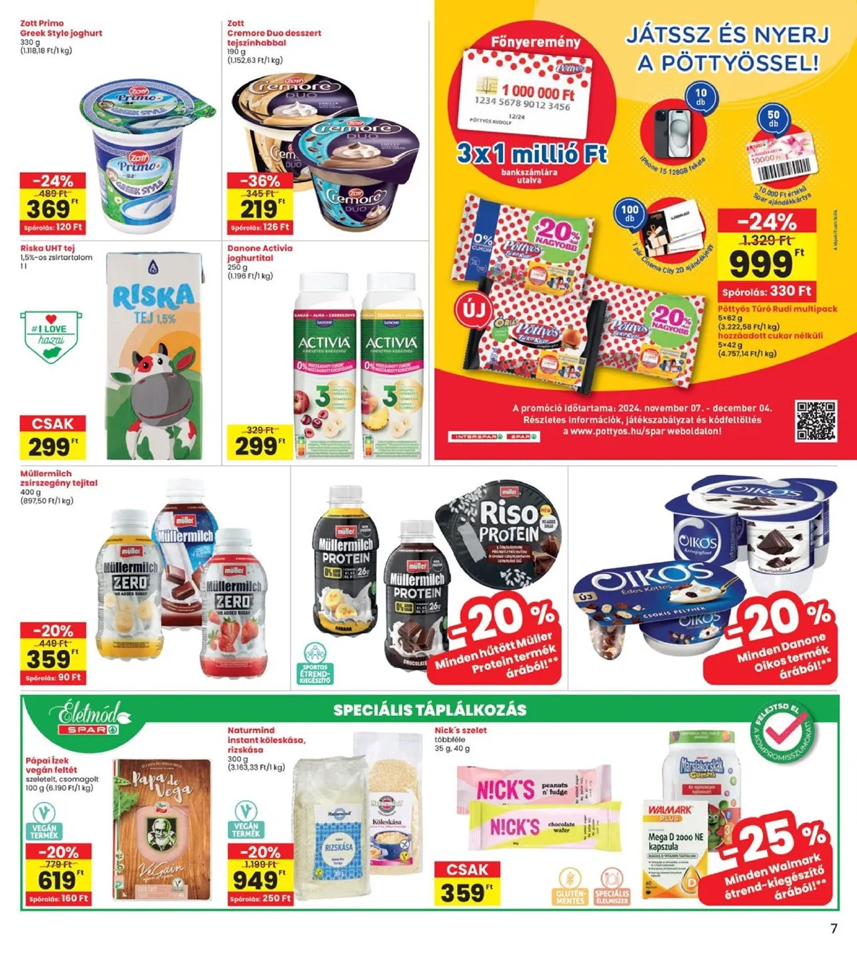Interspar akciós újság 11.07–11.13 – 7. oldal
