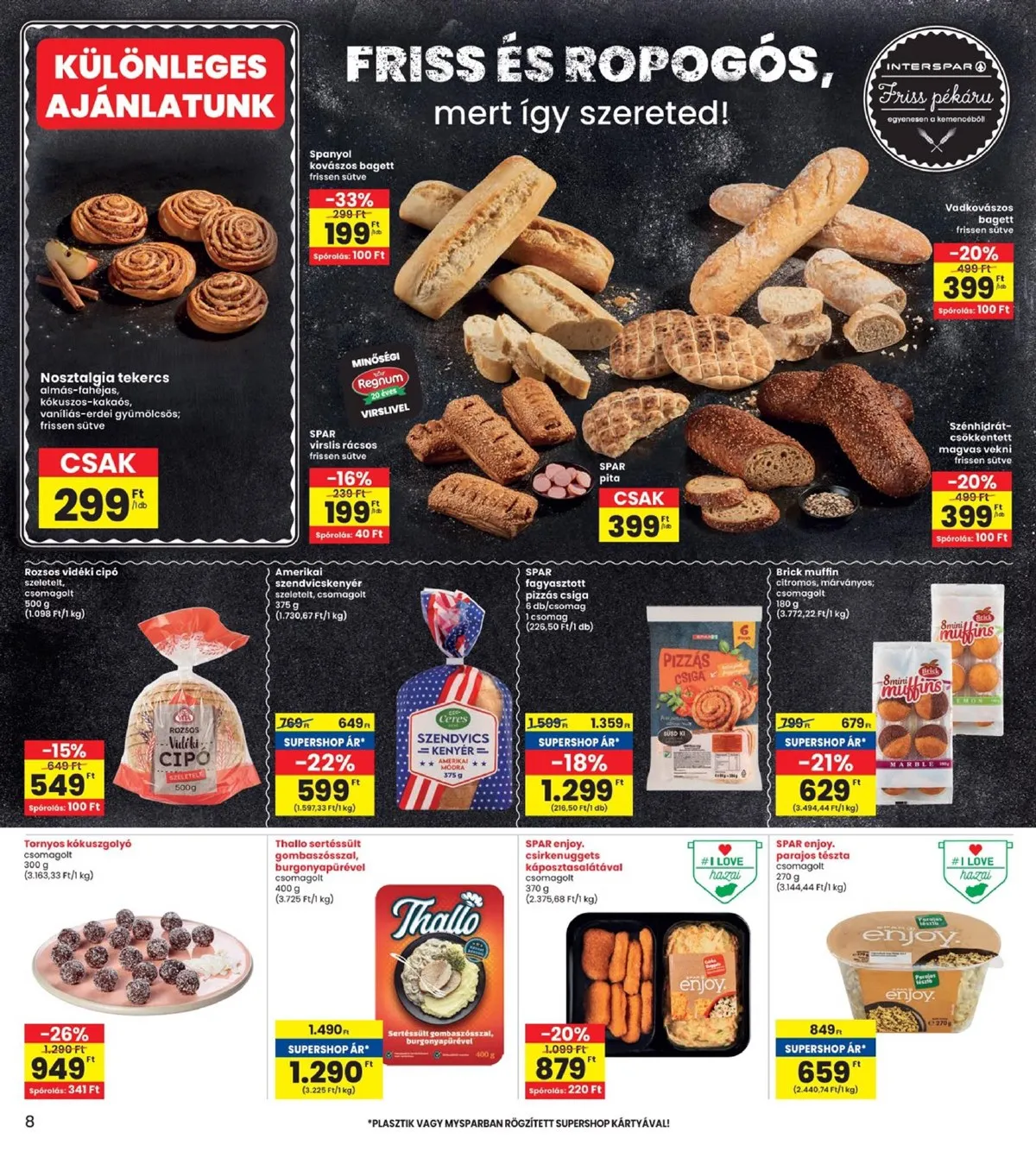 Interspar akciós újság 11.07–11.13 – 8. oldal