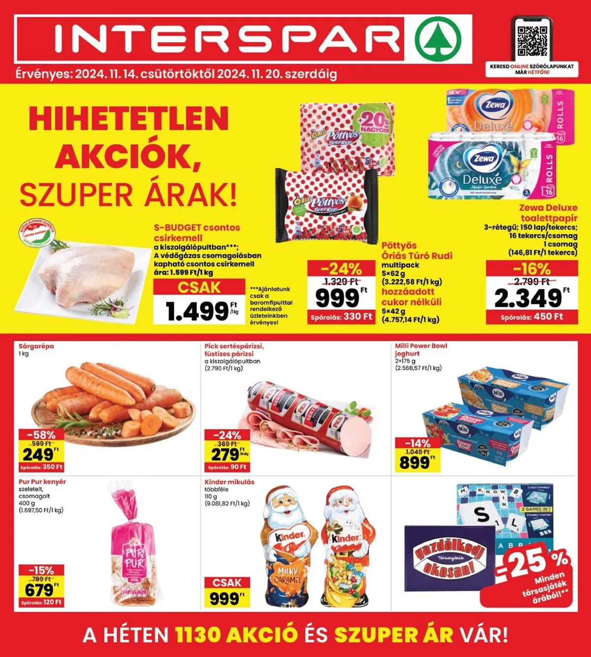 Interspar akciós újság 11.14–11.20