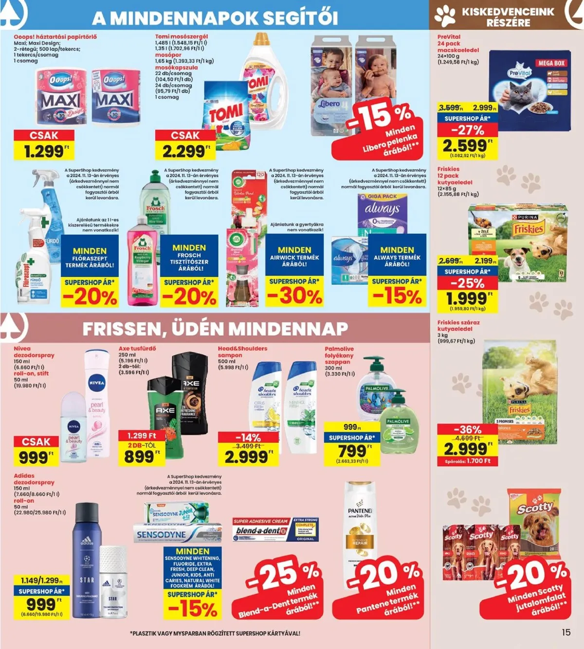 Interspar akciós újság 11.14–11.20 – 15. oldal