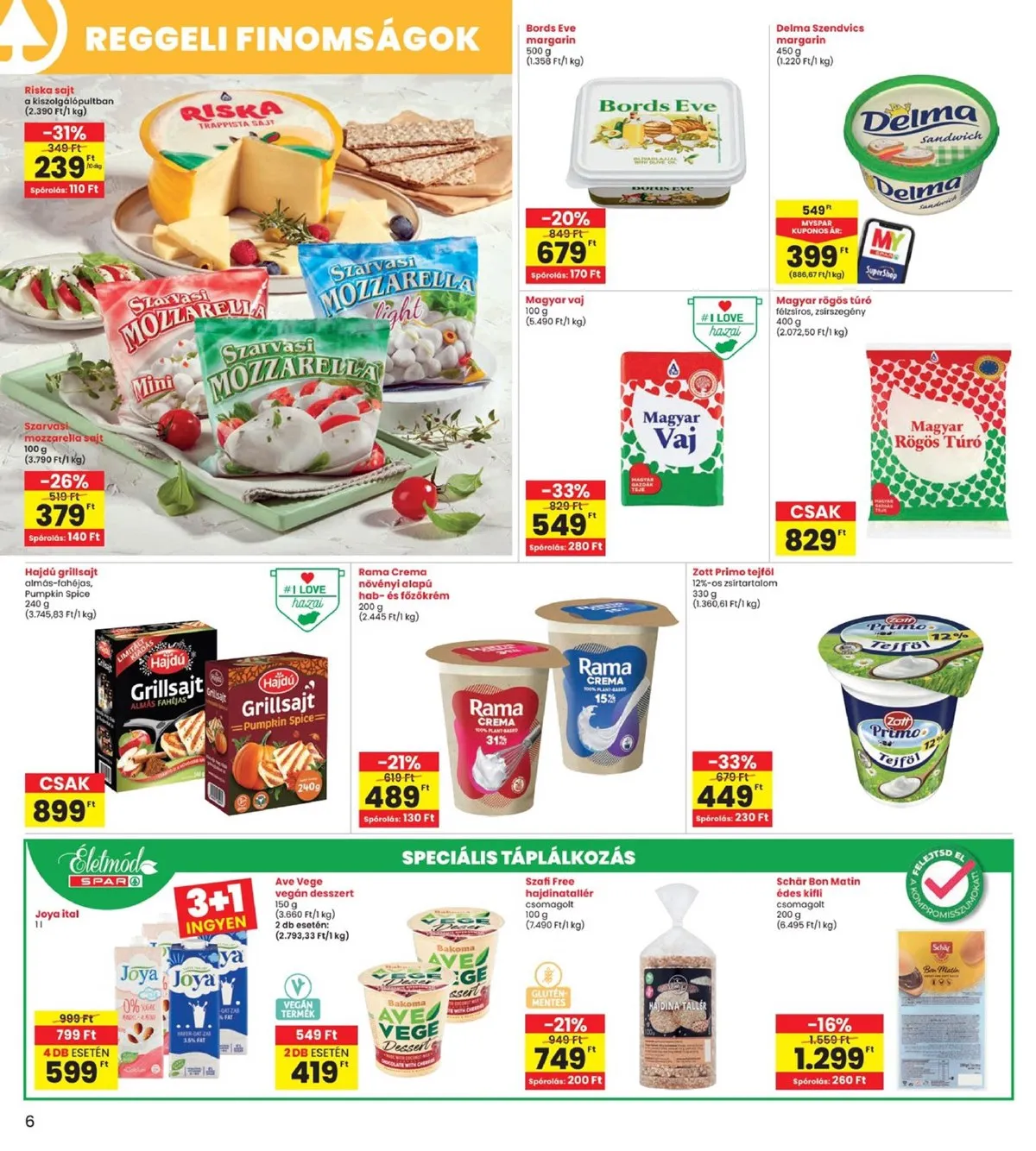 Interspar akciós újság 11.14–11.20 – 6. oldal