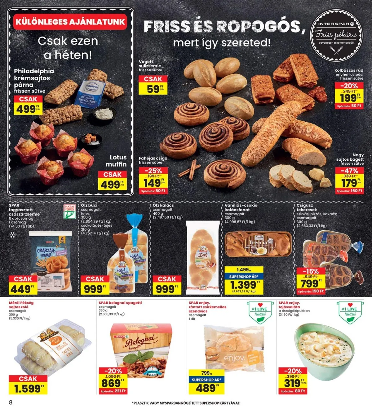 Interspar akciós újság 11.14–11.20 – 8. oldal