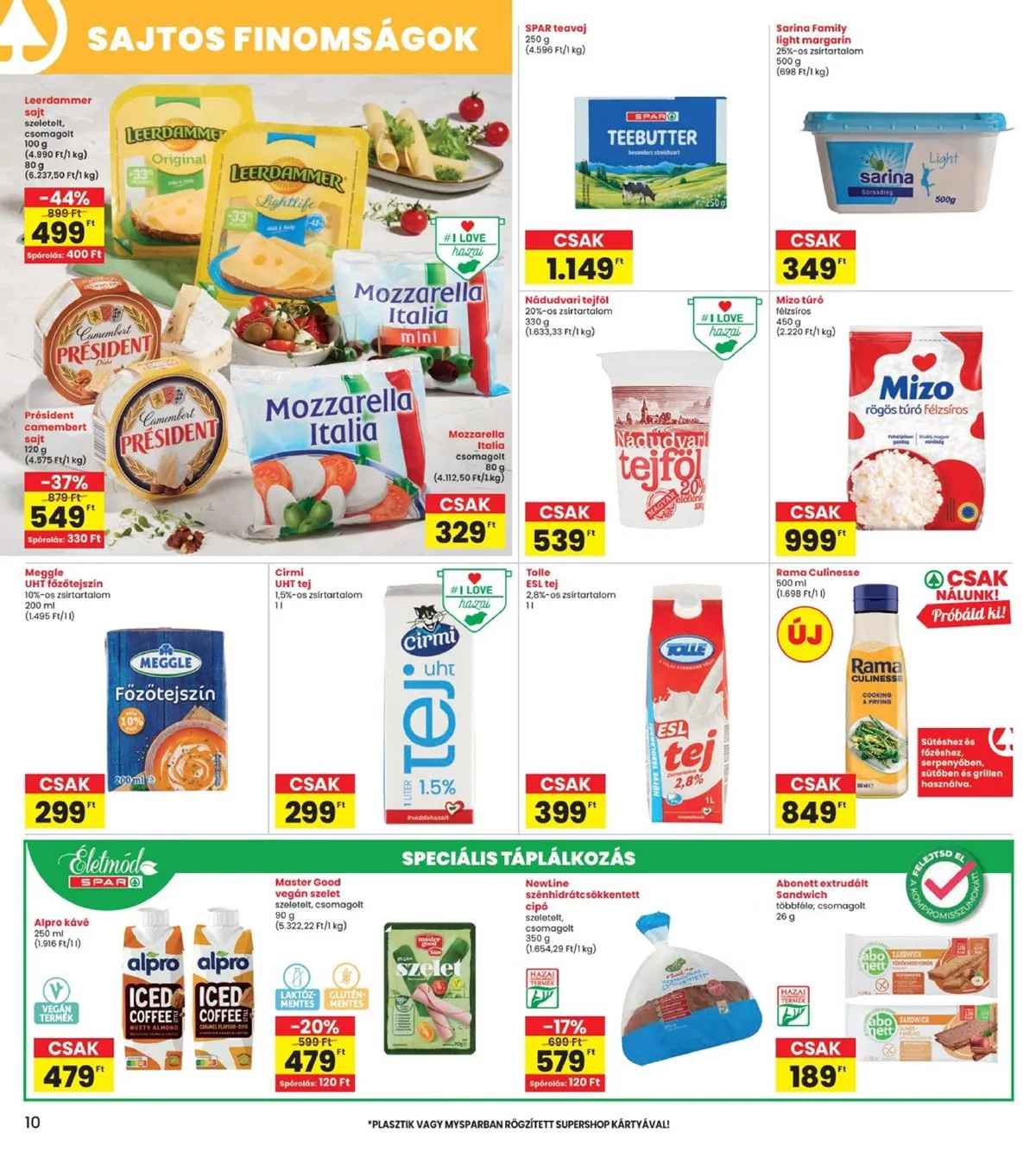 Interspar akciós újság 11.21–11.27 – 10. oldal