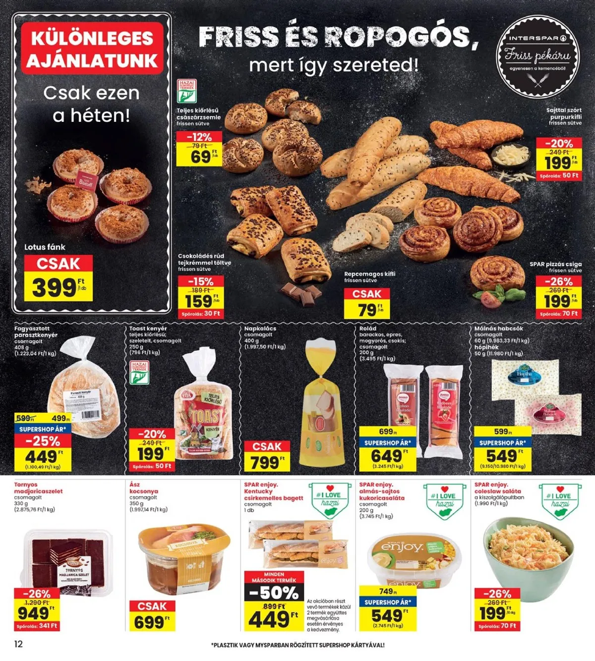 Interspar akciós újság 11.21–11.27 – 12. oldal