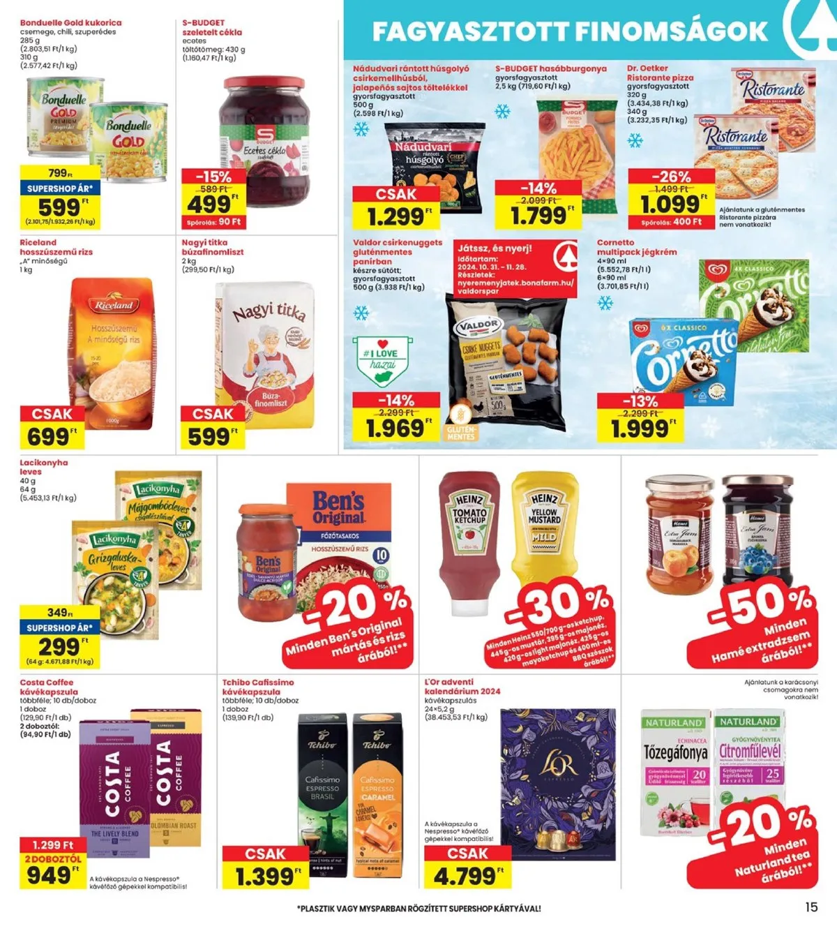 Interspar akciós újság 11.21–11.27 – 15. oldal