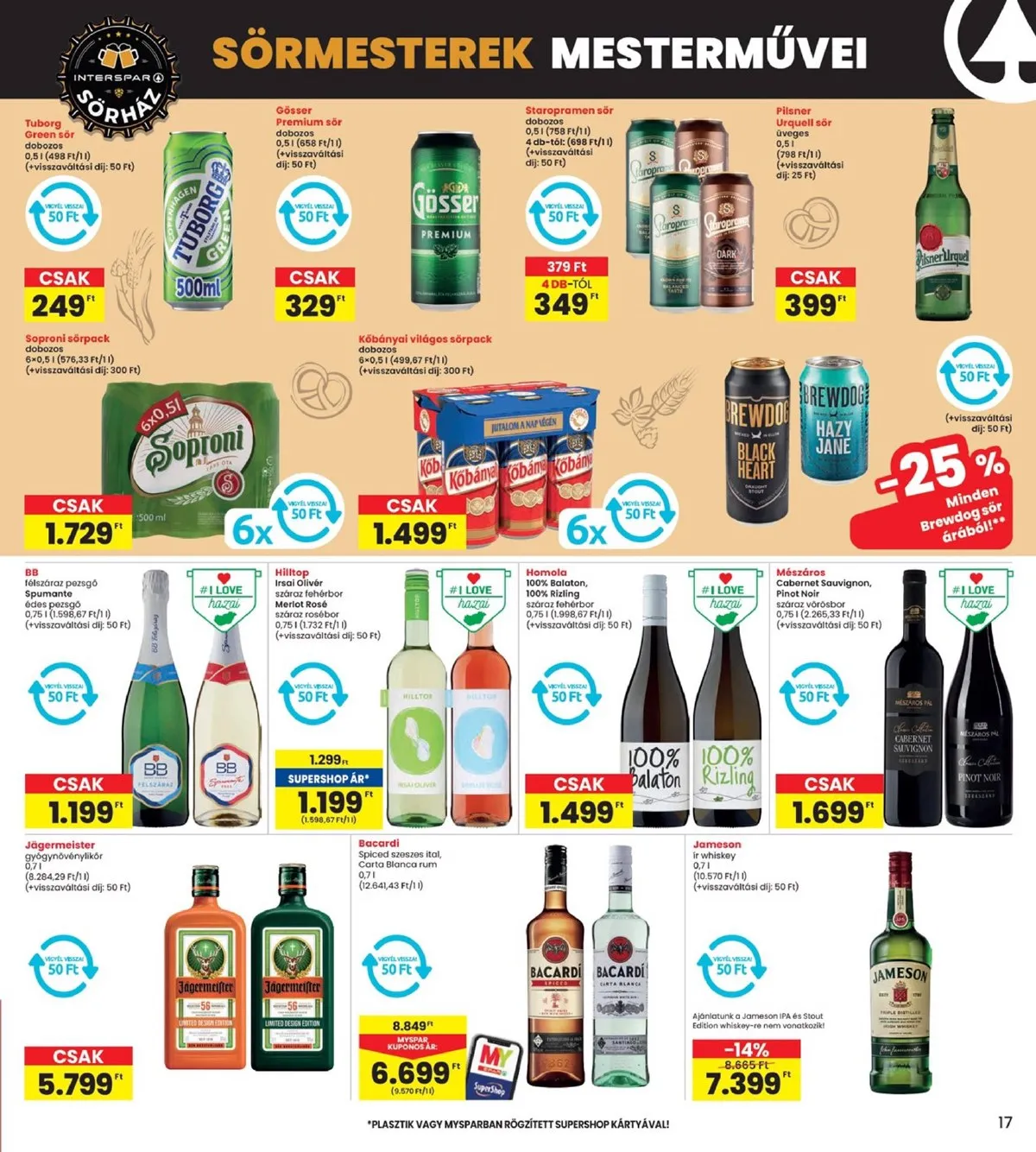 Interspar akciós újság 11.21–11.27 – 17. oldal