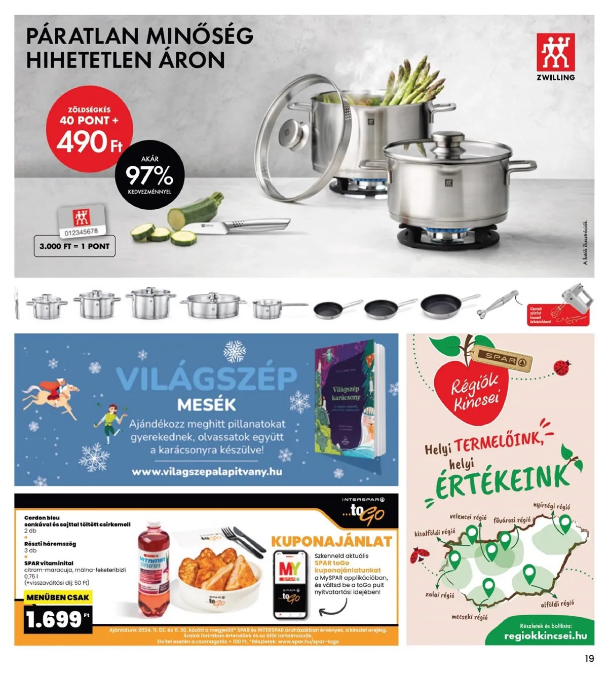 Interspar akciós újság 11.21–11.27 – 19. oldal