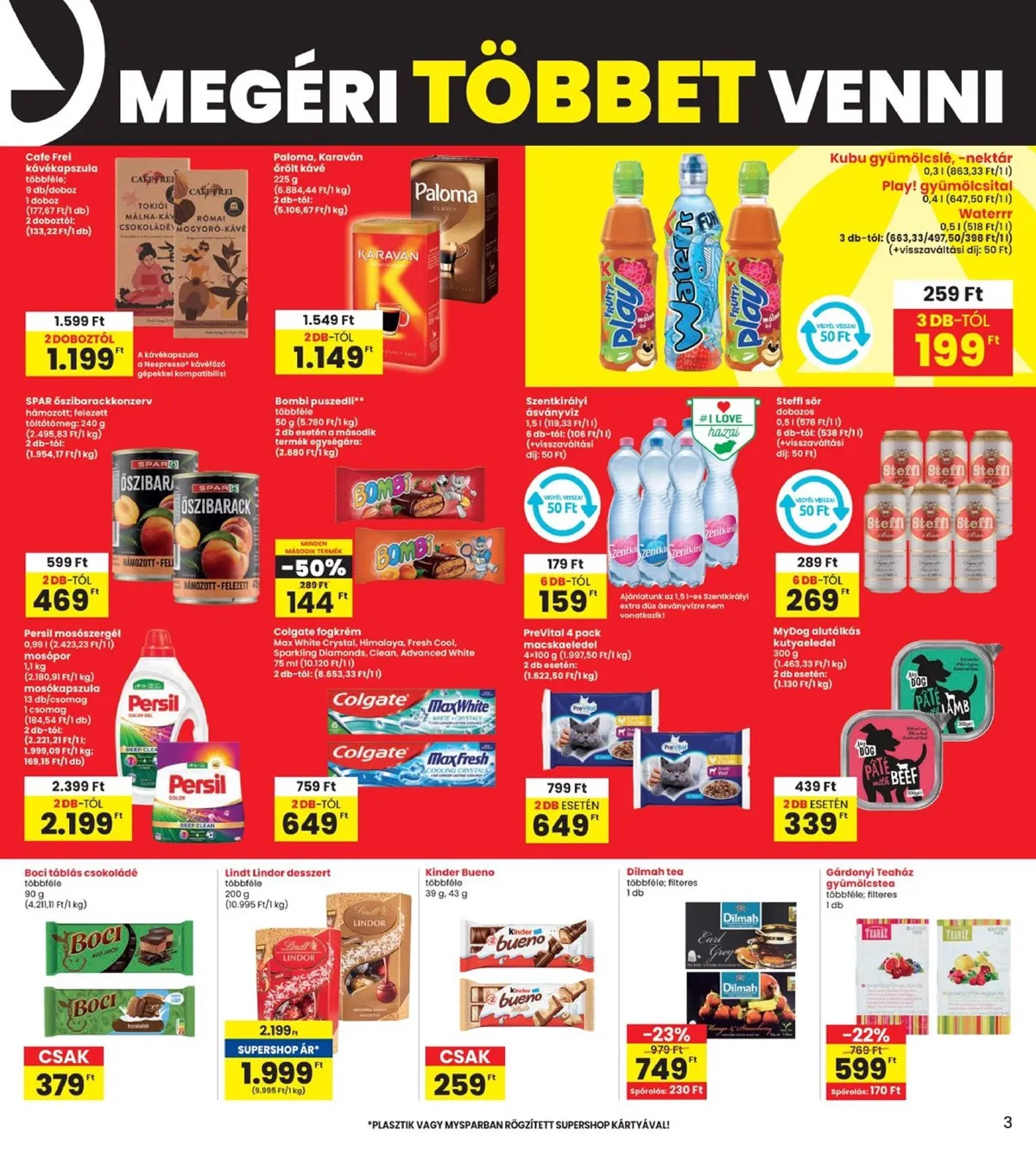 Interspar akciós újság 11.21–11.27 – 3. oldal