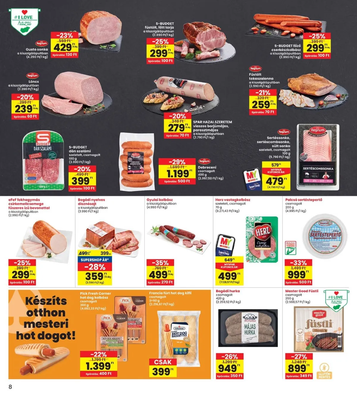 Interspar akciós újság 11.21–11.27 – 8. oldal