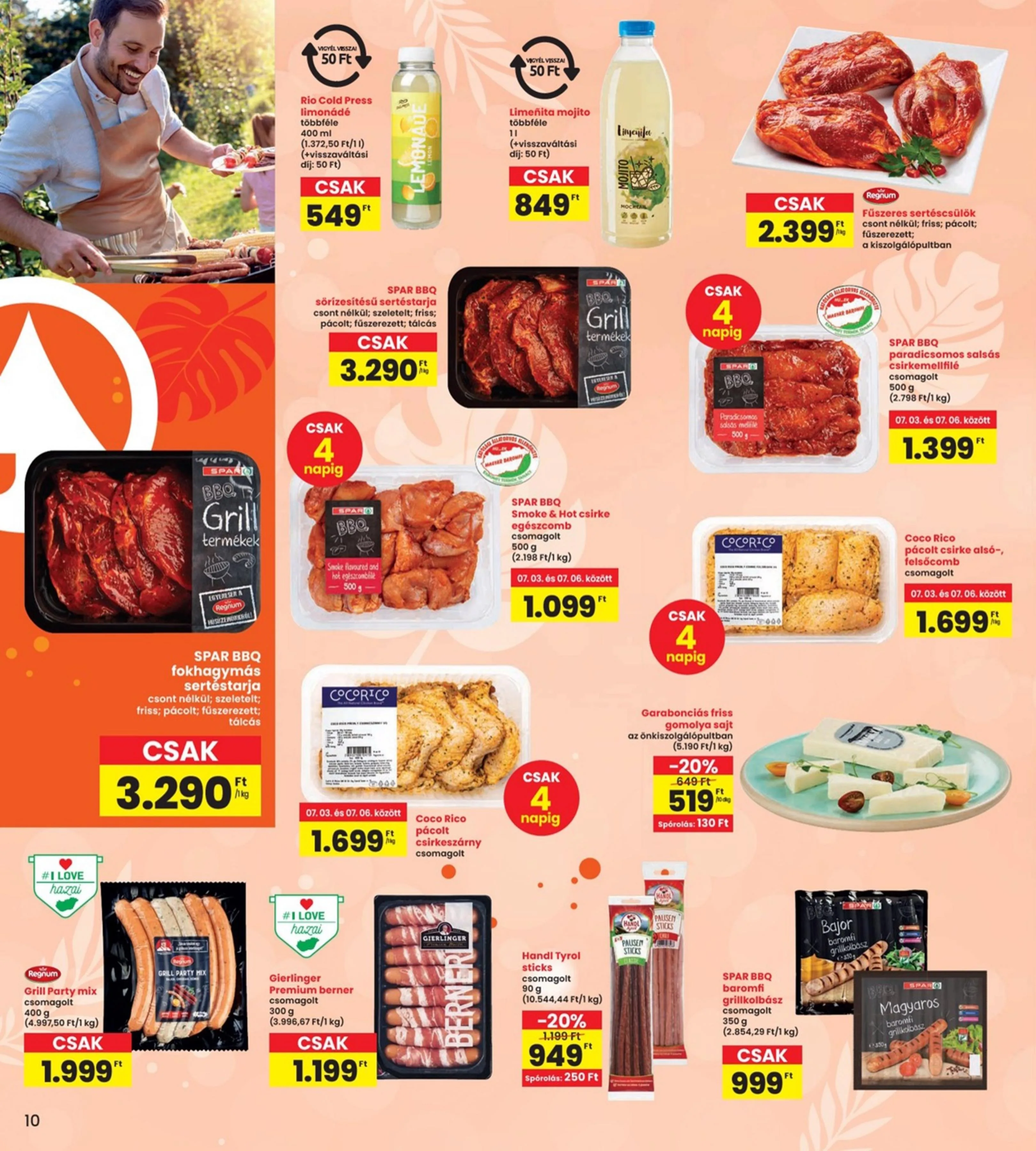 Interspar akciós újság 07.03–07.09 – 10. oldal