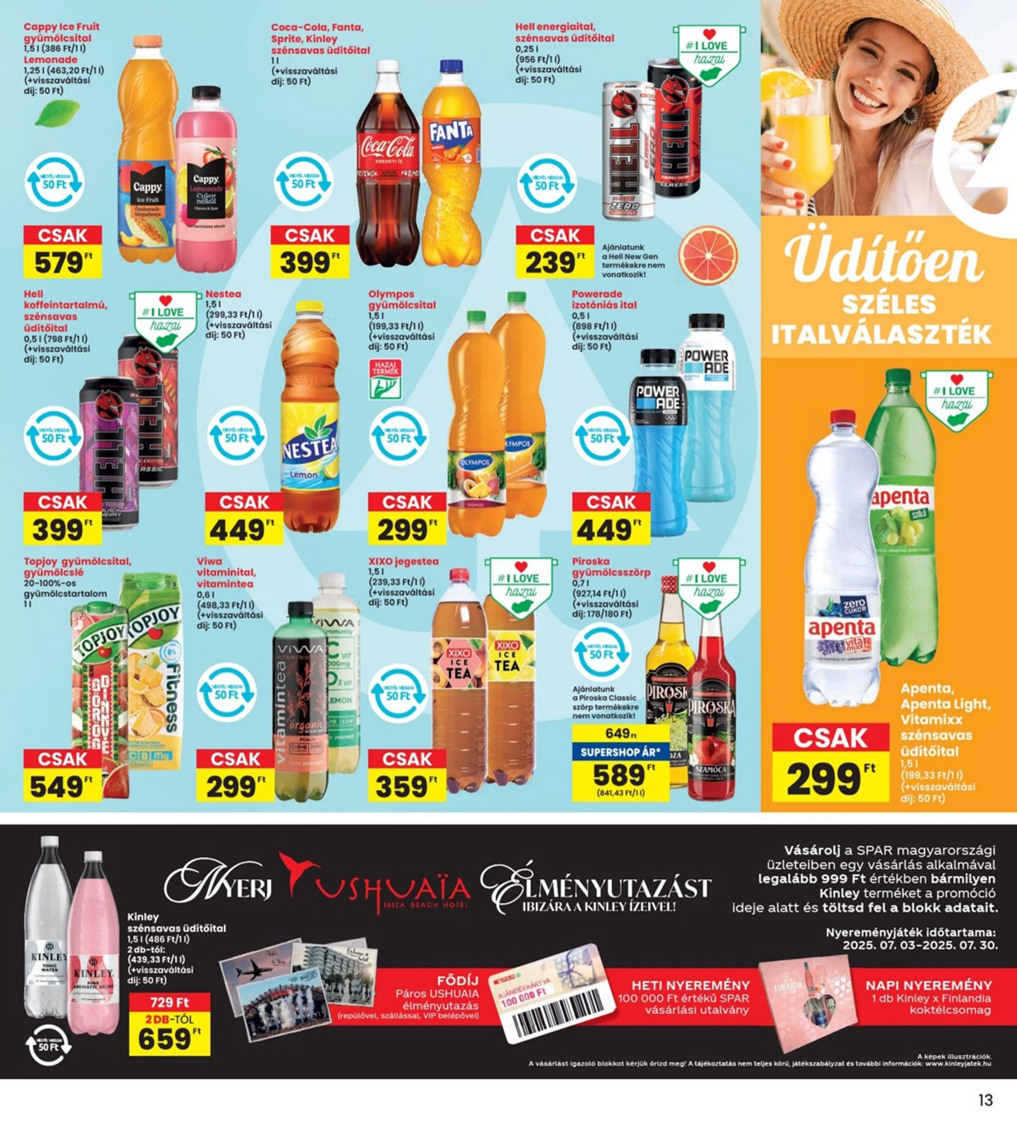 Interspar akciós újság 07.03–07.09 – 13. oldal