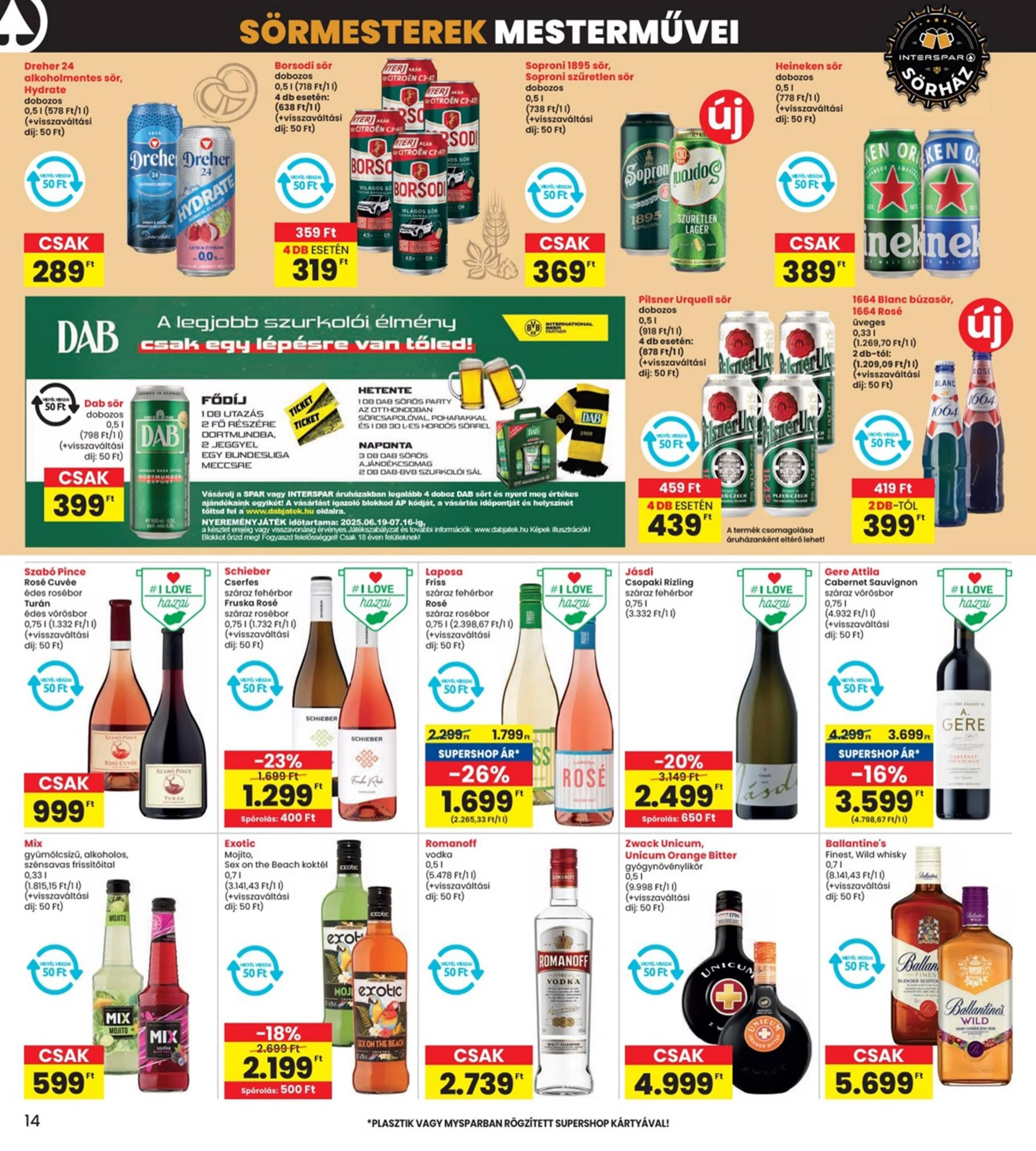 Interspar akciós újság 07.03–07.09 – 14. oldal