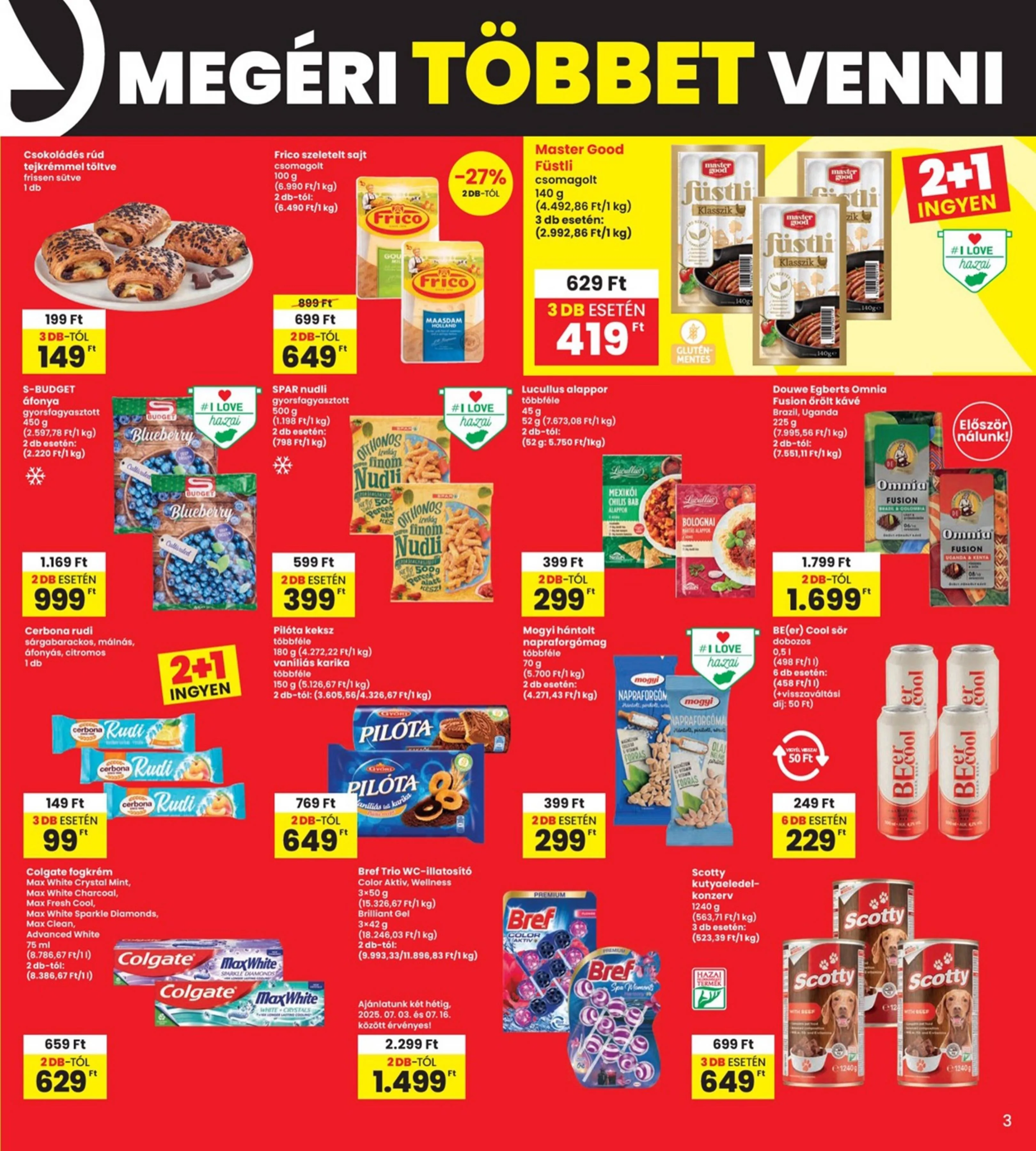 Interspar akciós újság 07.03–07.09 – 3. oldal