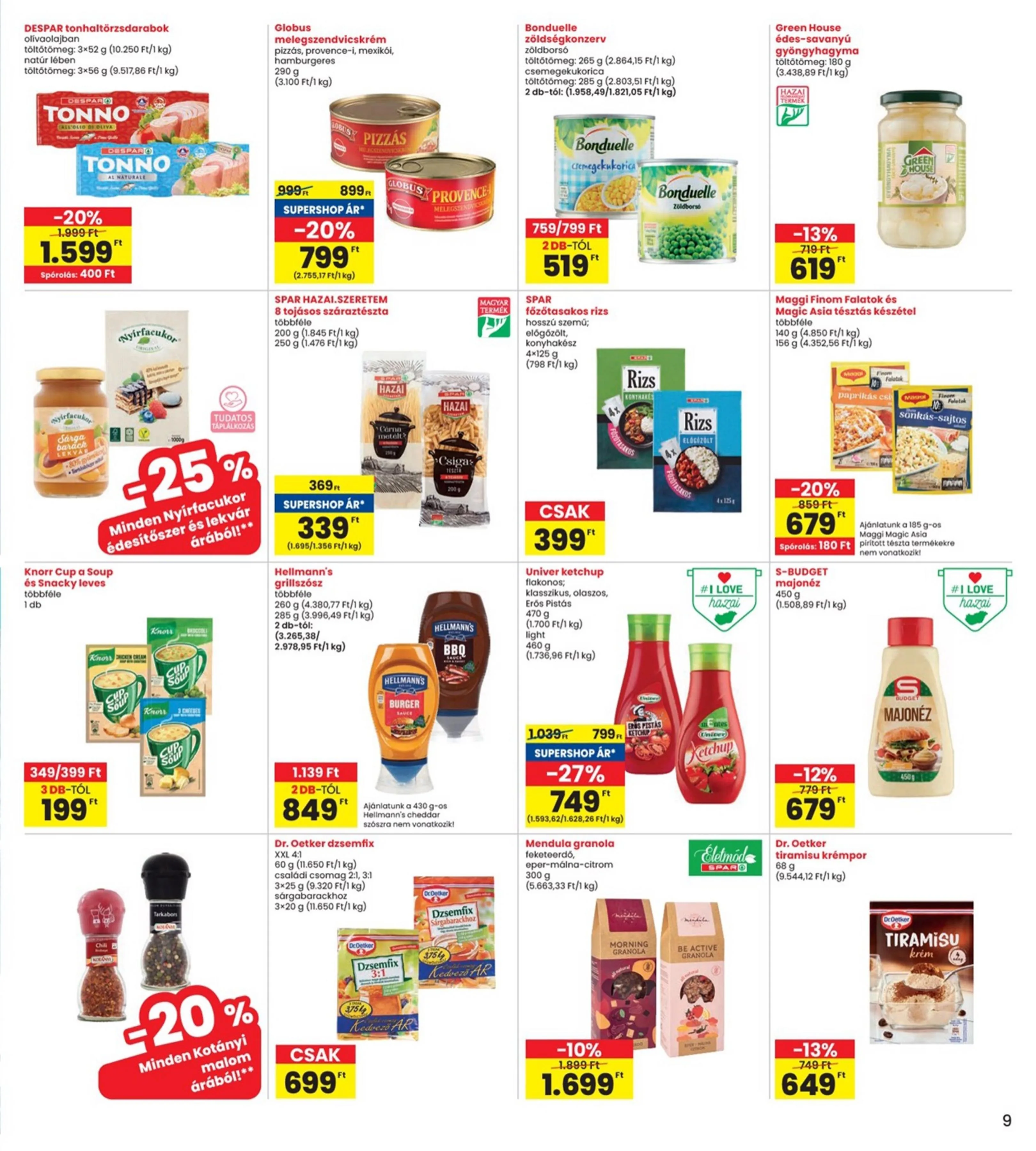 Interspar akciós újság 07.03–07.09 – 9. oldal