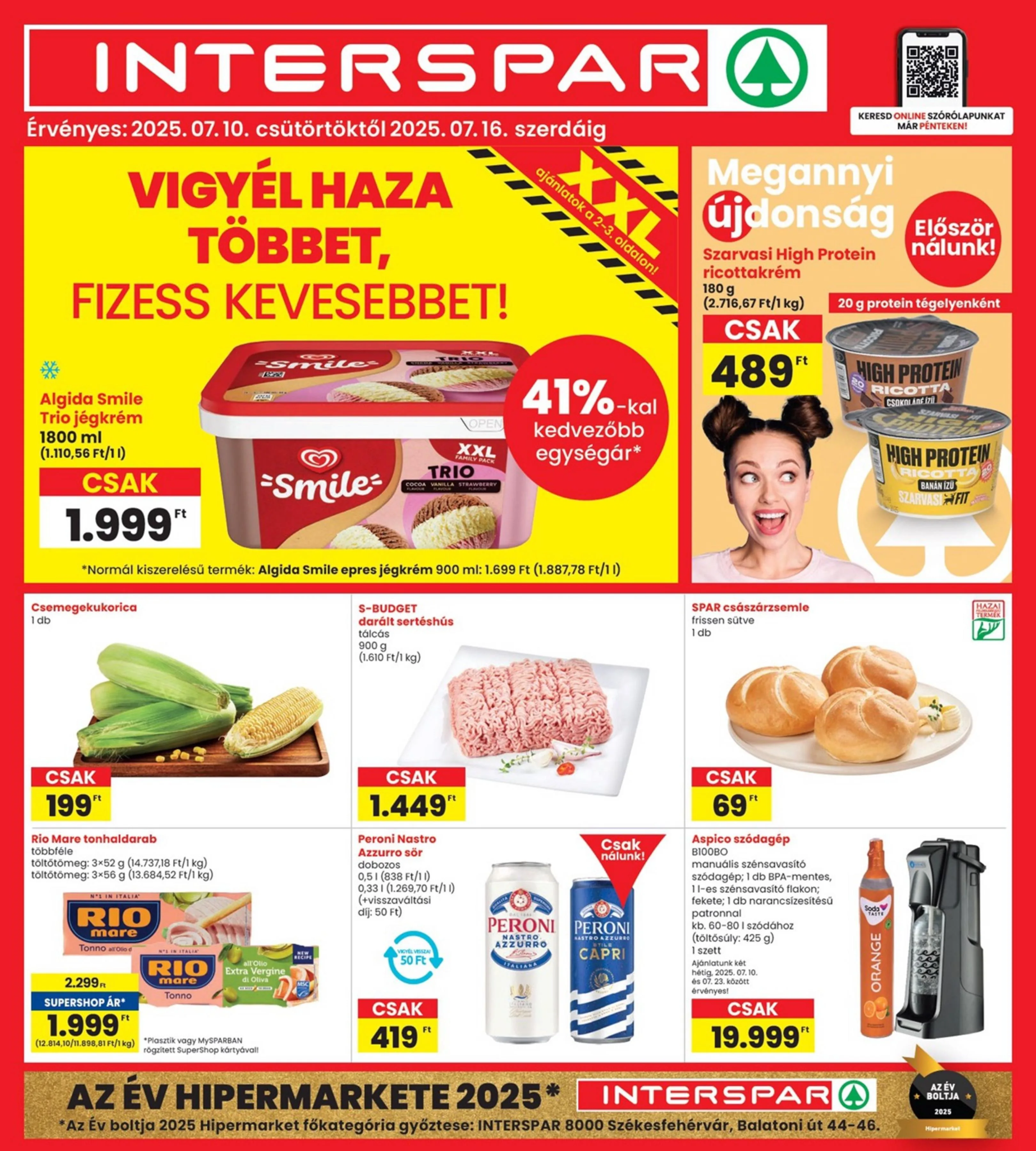 Interspar akciós újság 07.10–07.16