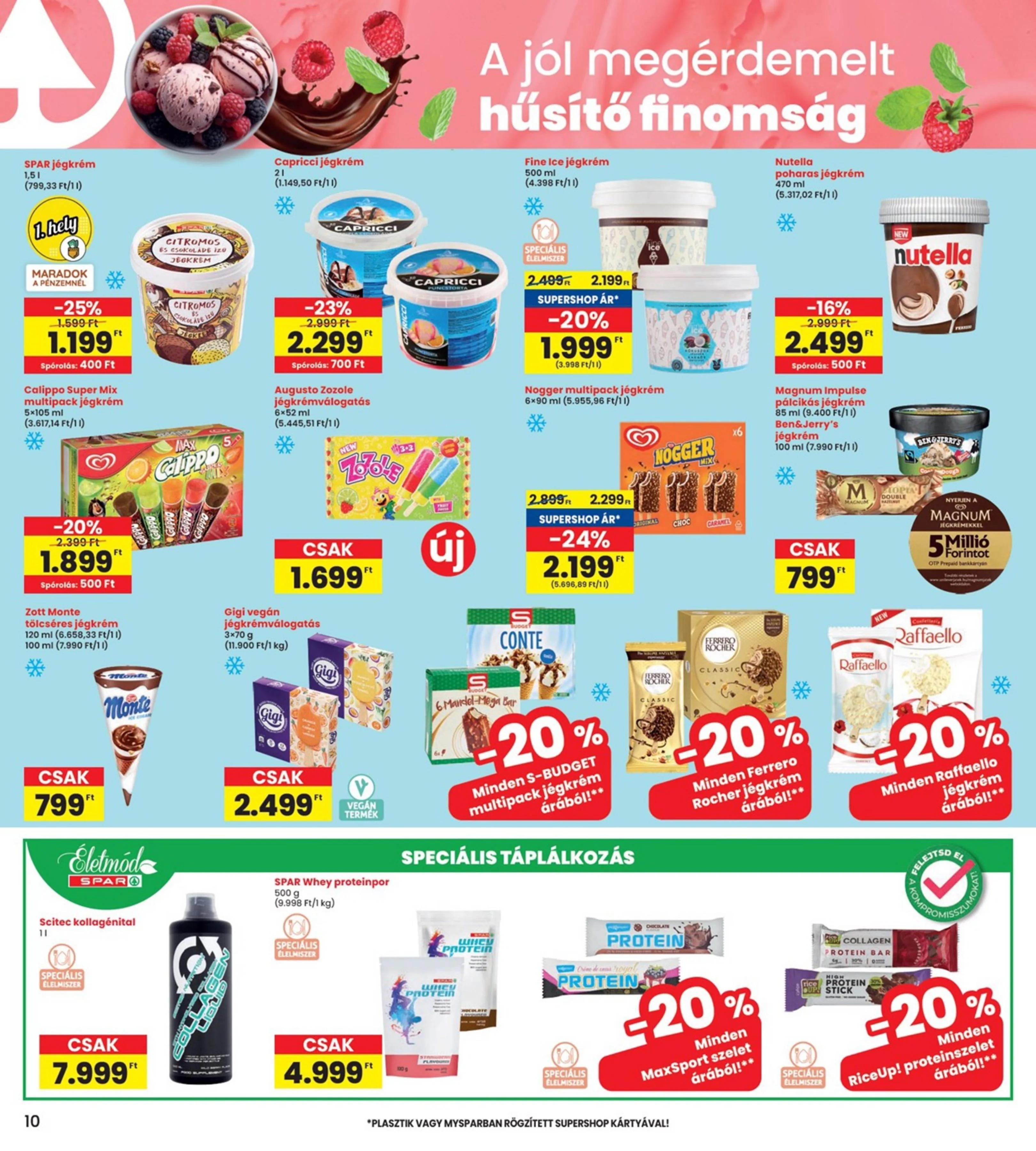 Interspar akciós újság 07.10–07.16 – 10. oldal