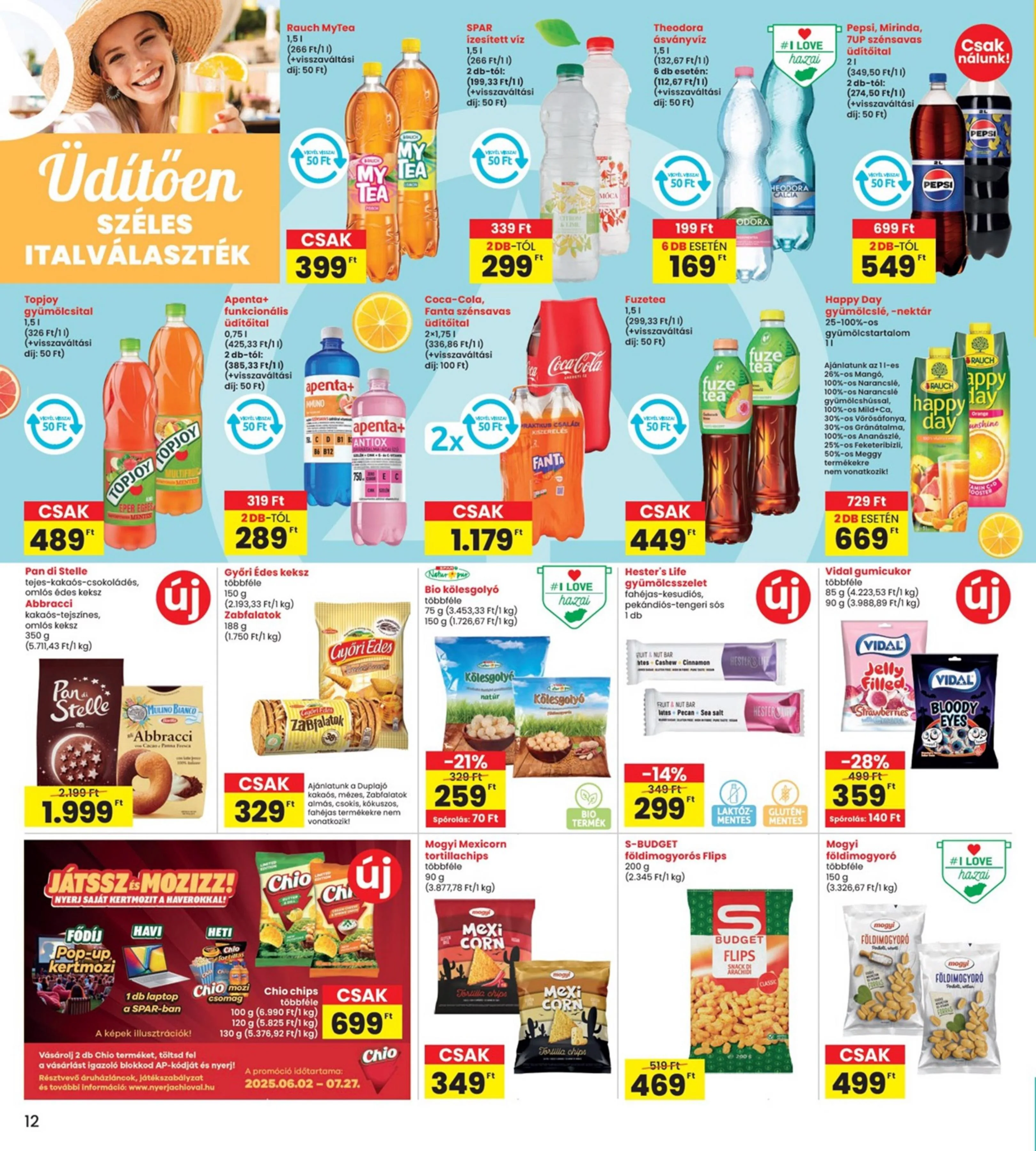 Interspar akciós újság 07.10–07.16 – 12. oldal