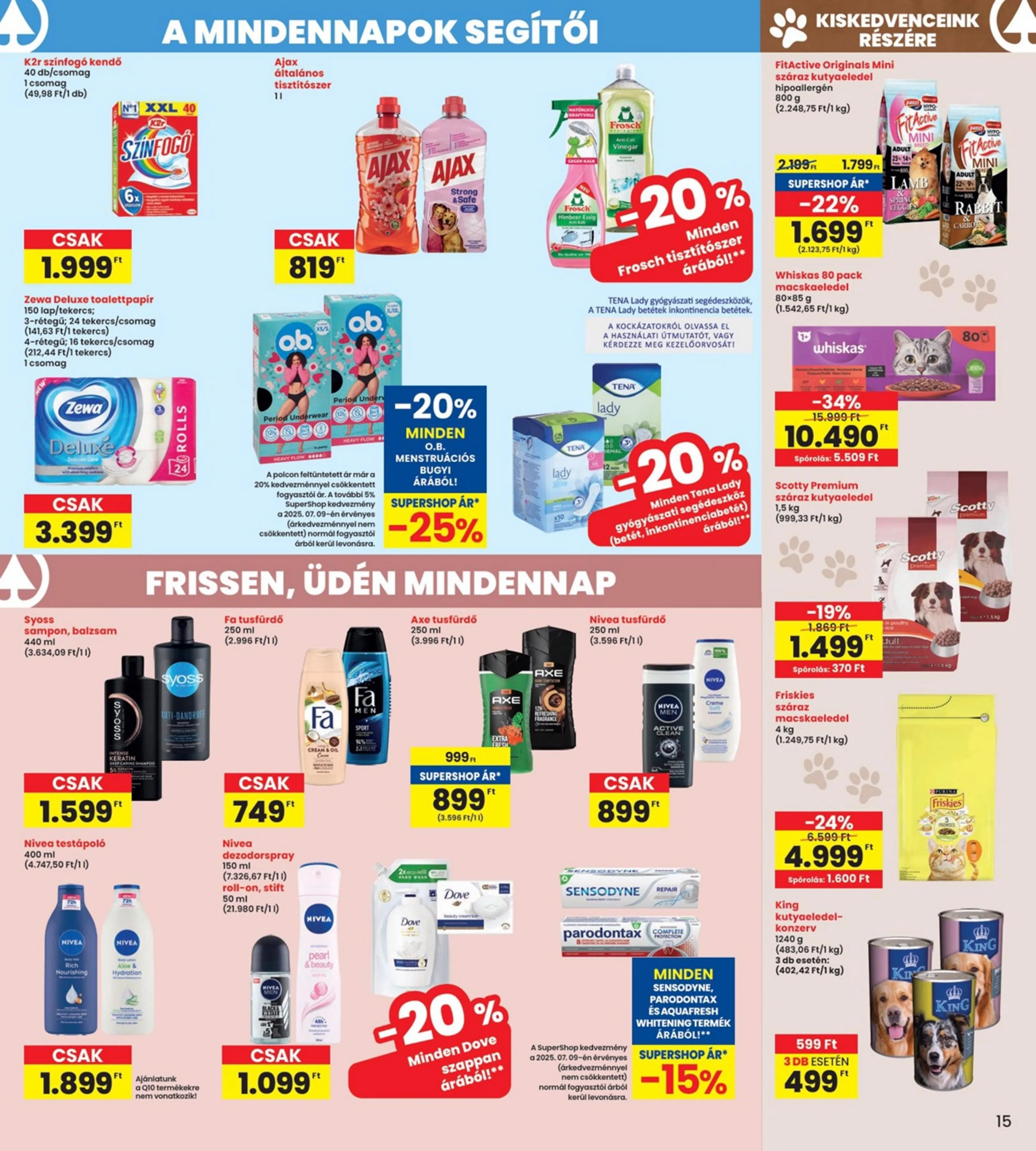 Interspar akciós újság 07.10–07.16 – 15. oldal