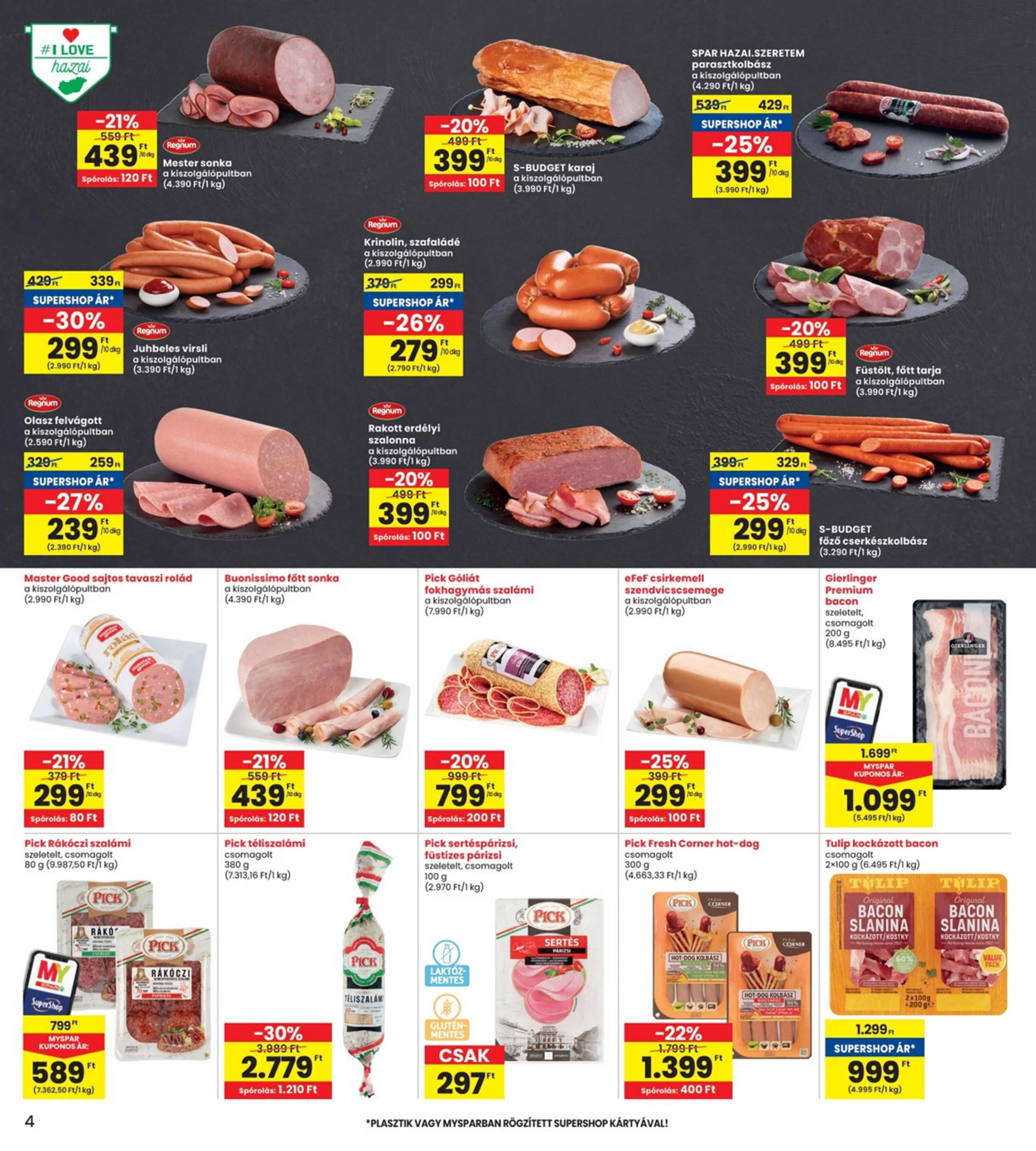 Interspar akciós újság 07.10–07.16 – 4. oldal