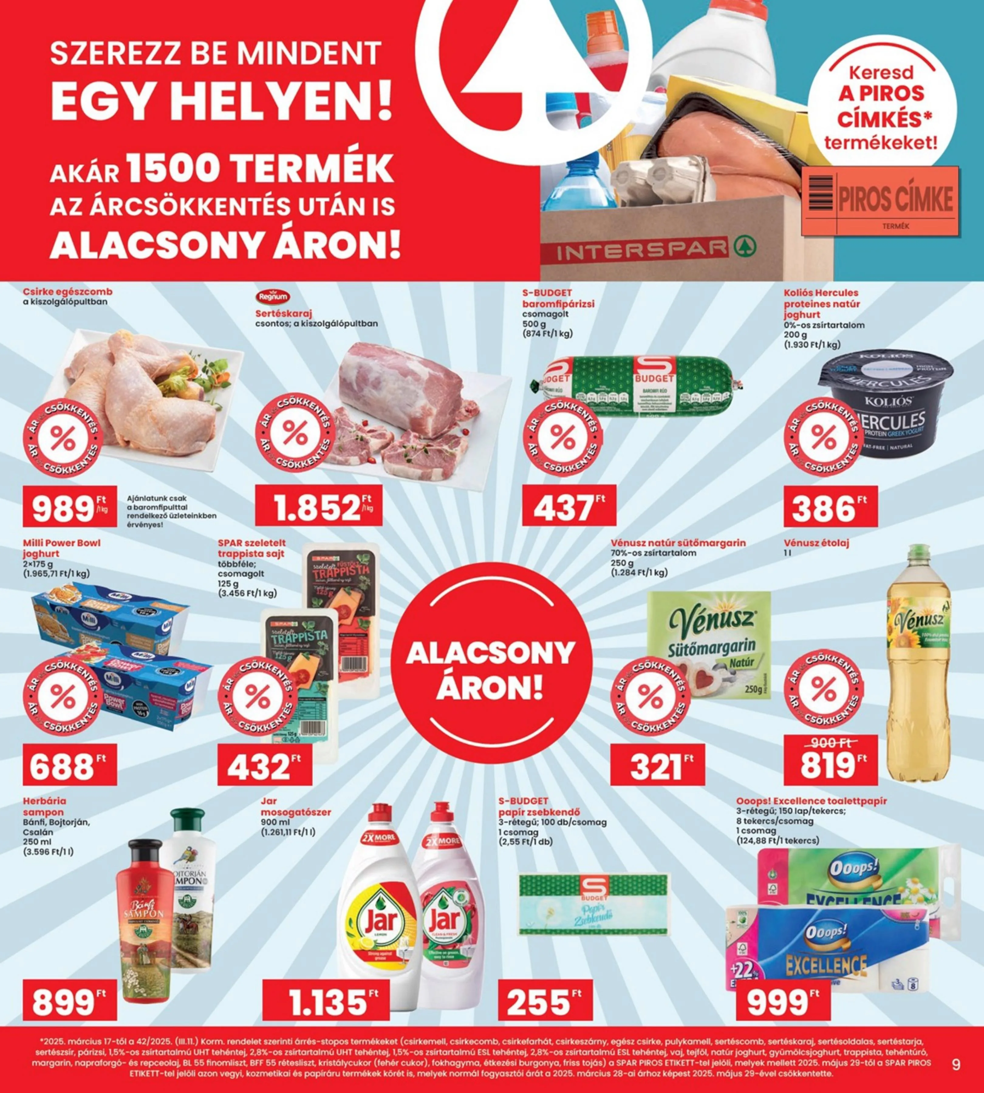 Interspar akciós újság 07.10–07.16 – 9. oldal