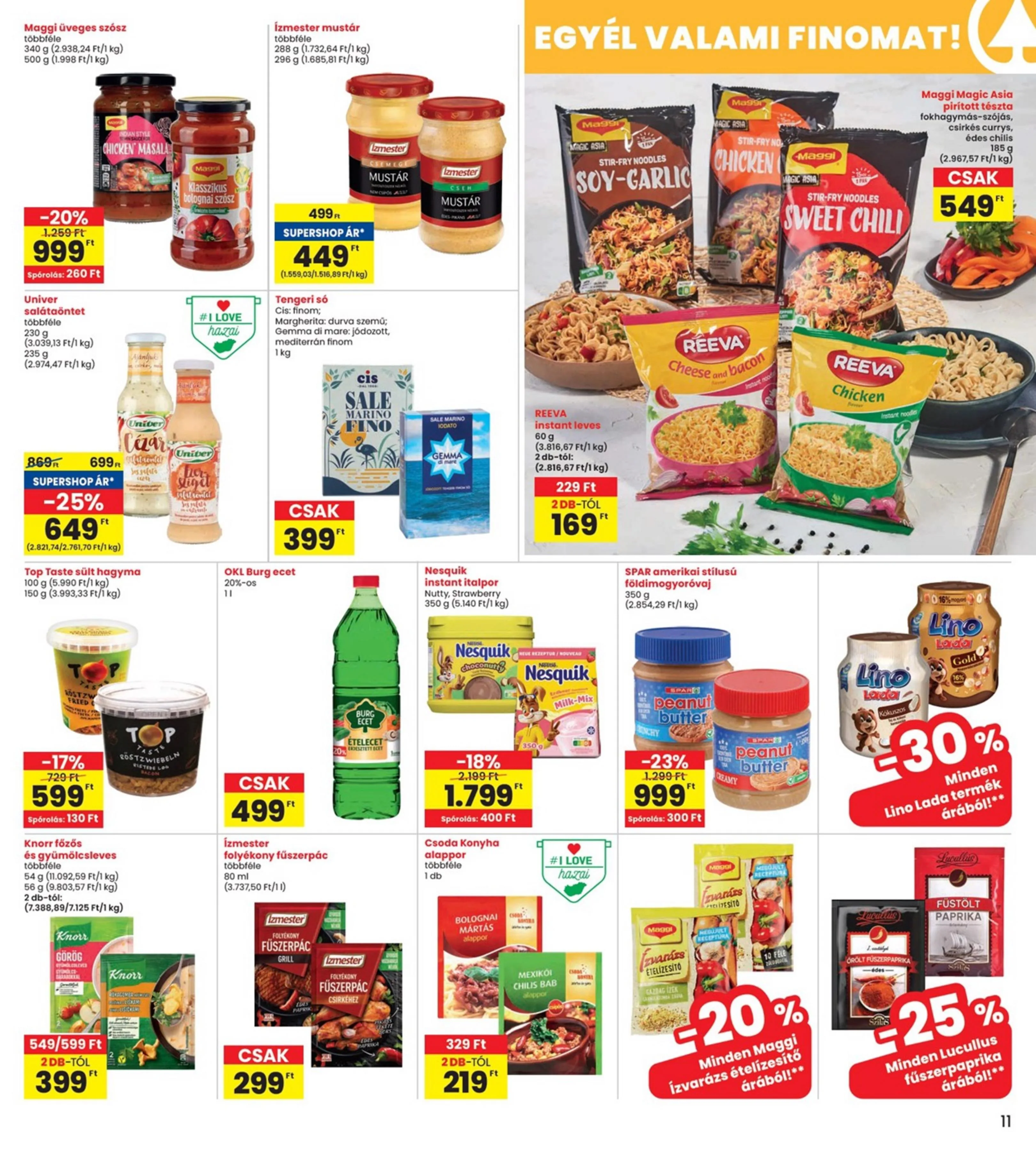 Interspar akciós újság 07.17–07.23 – 11. oldal