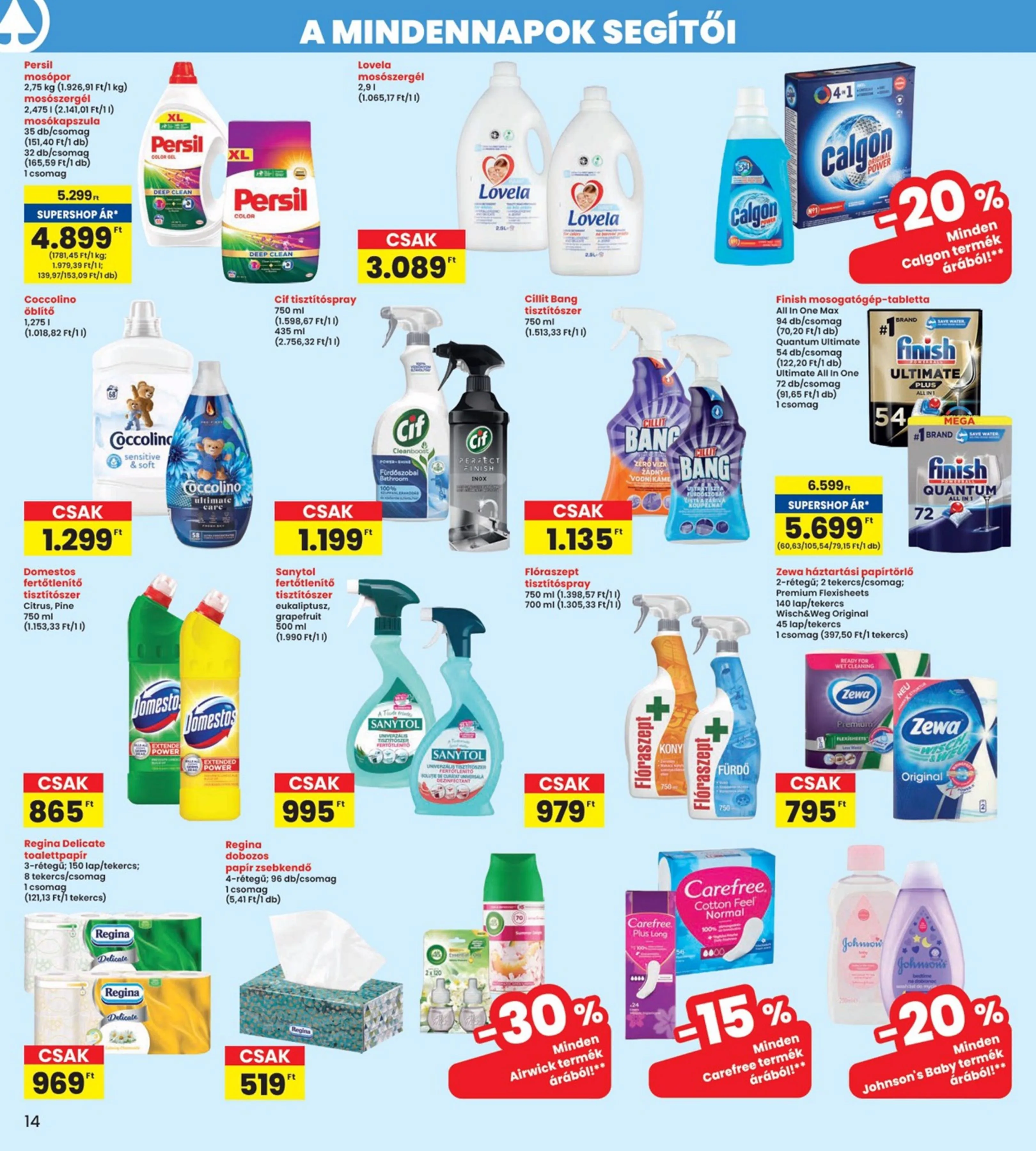 Interspar akciós újság 07.17–07.23 – 14. oldal