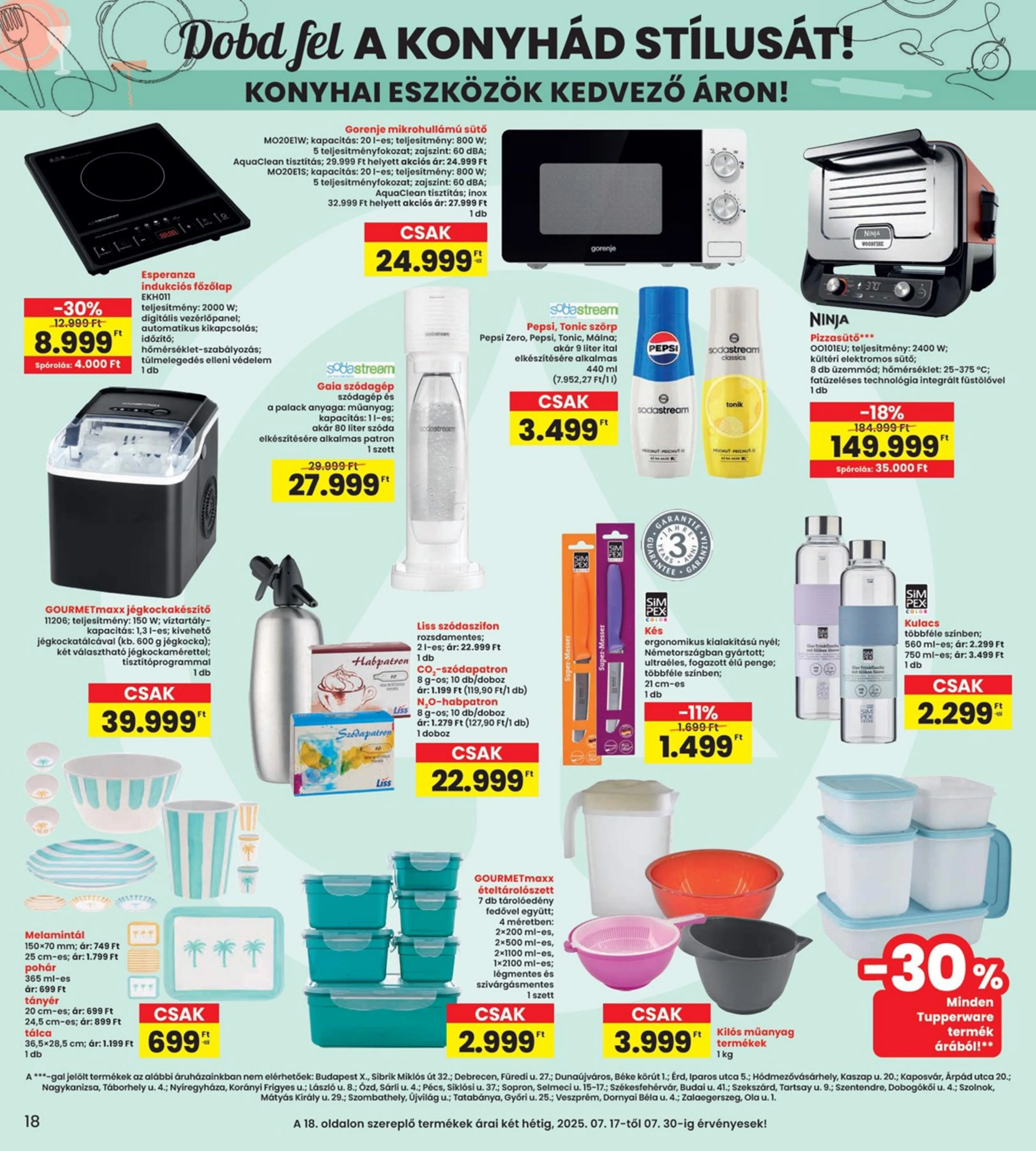 Interspar akciós újság 07.17–07.23 – 18. oldal