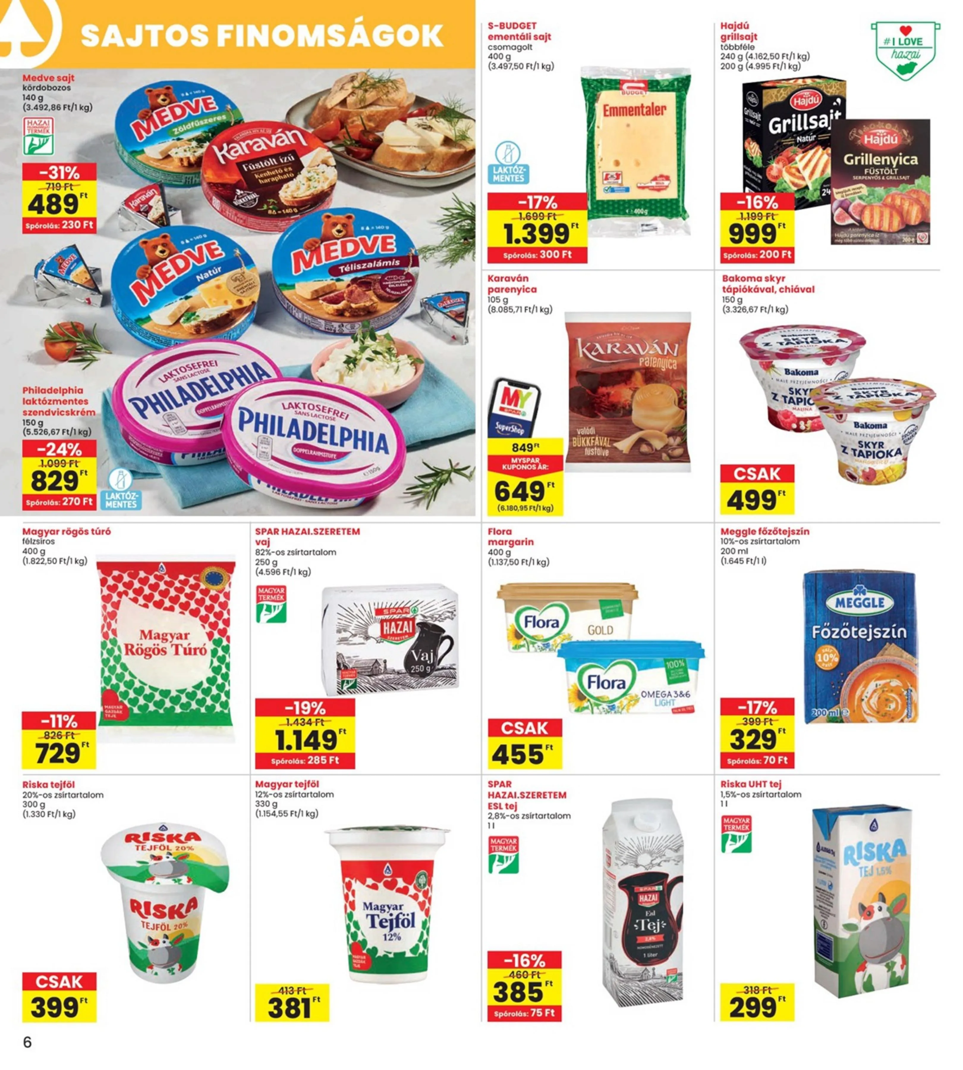 Interspar akciós újság 07.17–07.23 – 6. oldal