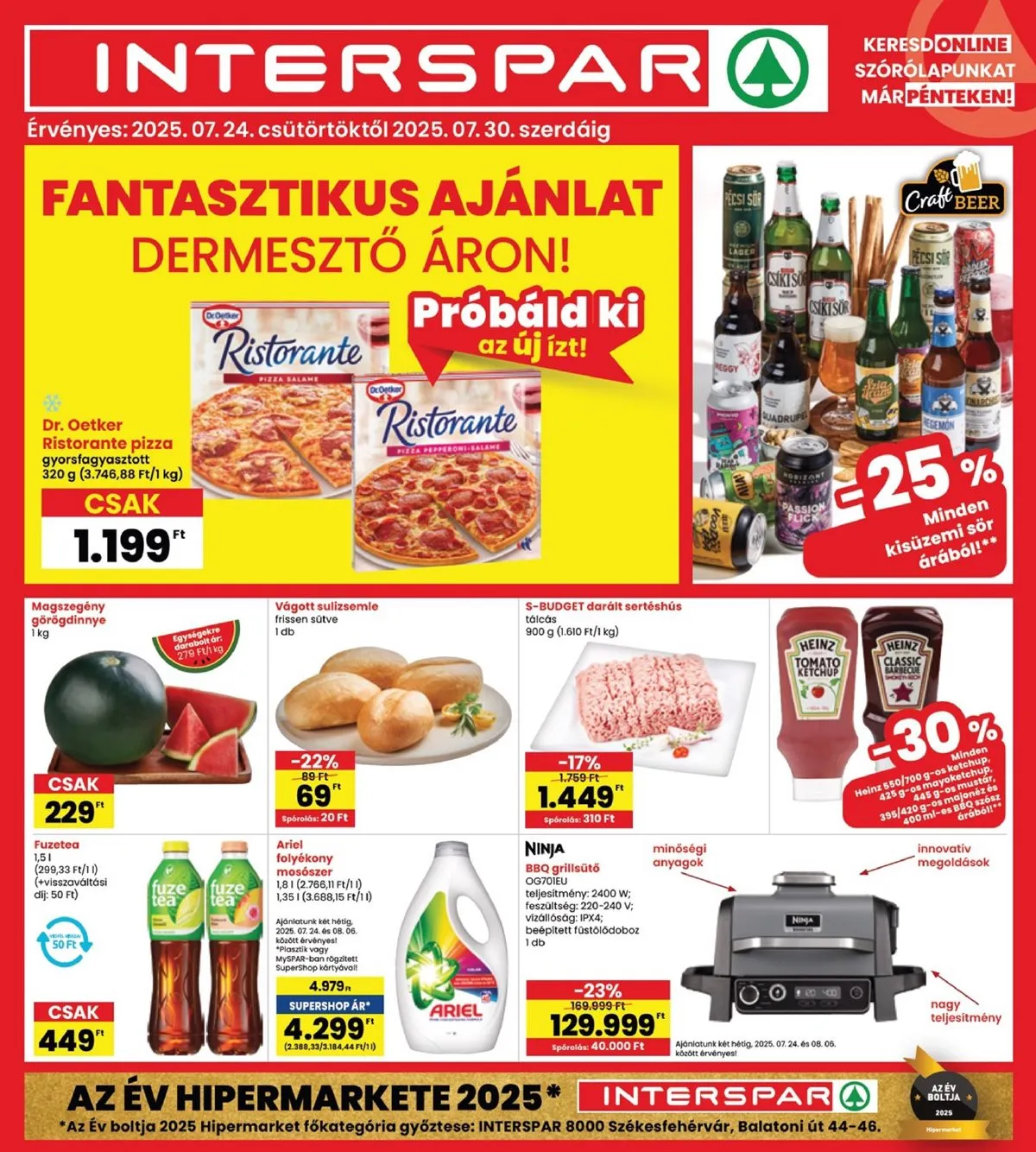 Interspar akciós újság 07.24–07.30